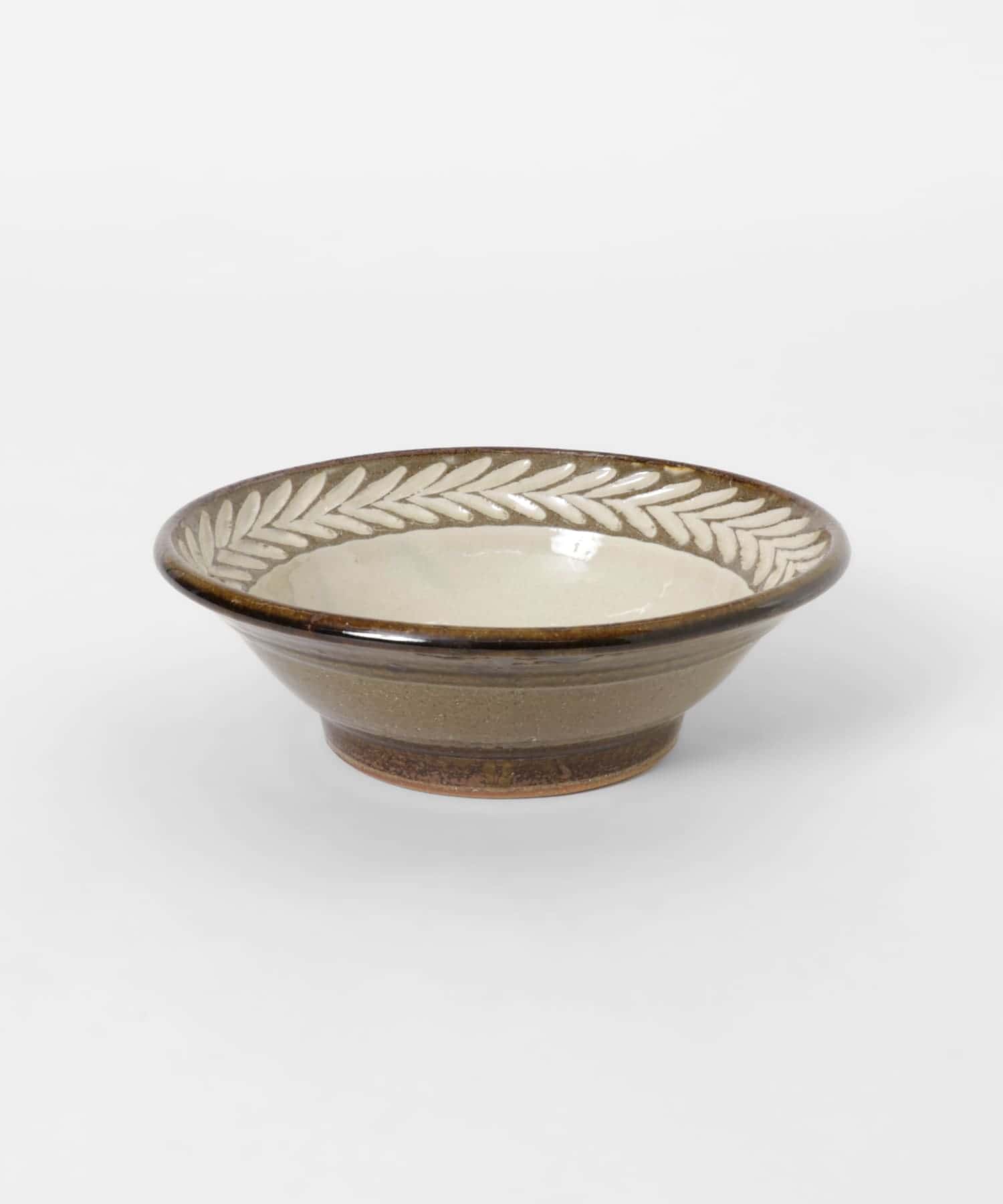 小代焼井上尚之　八寸鉢 - -