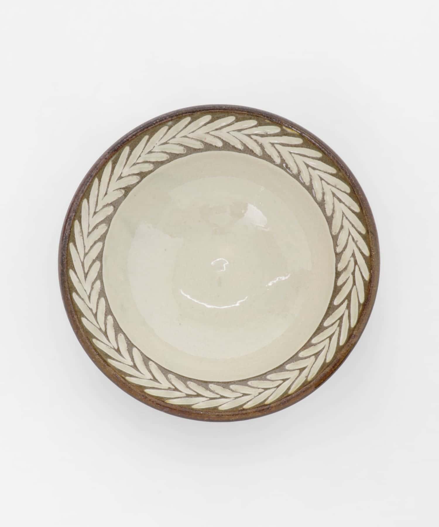 小代焼井上尚之　八寸鉢 - -