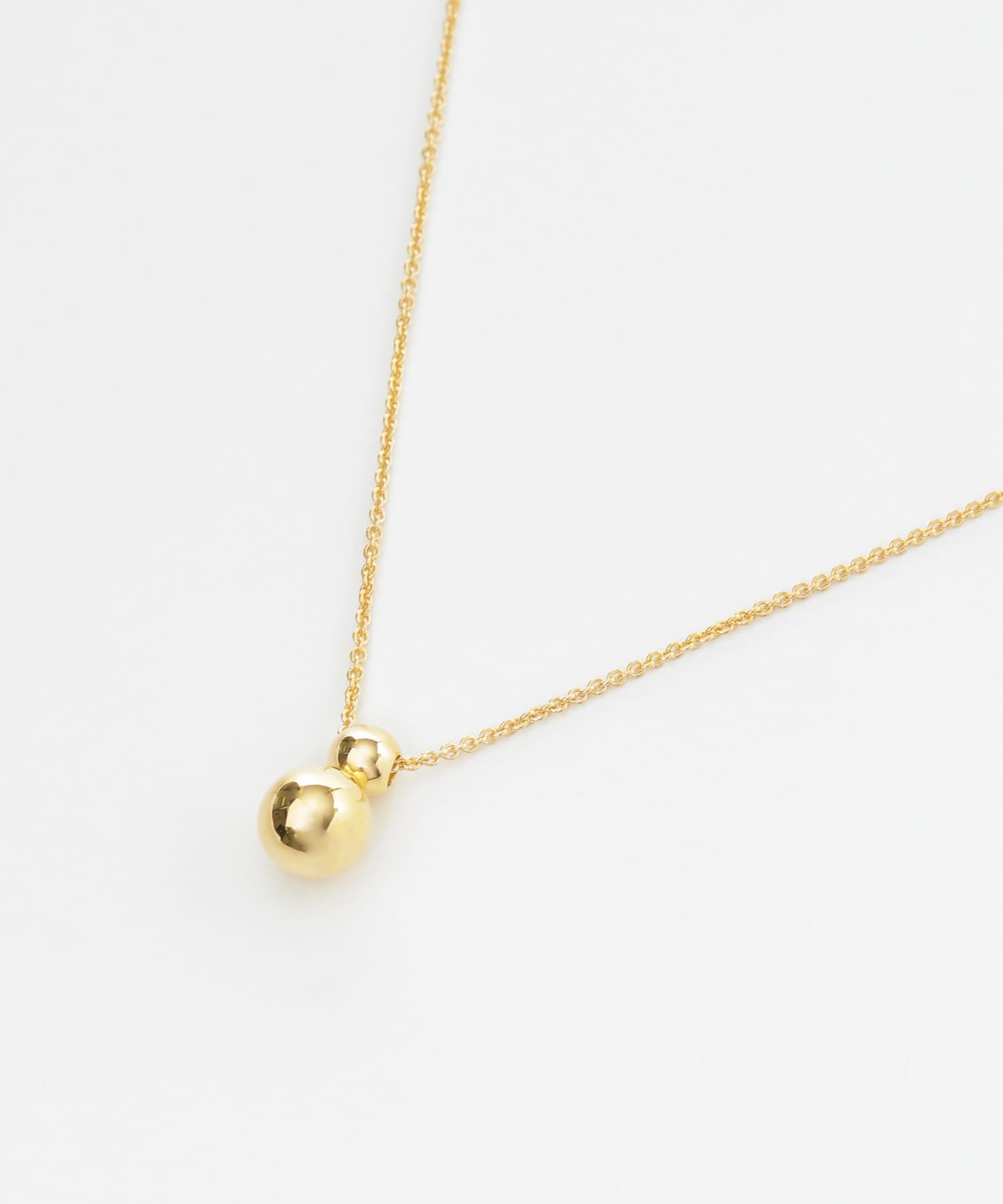 『別注』Naotokojima×URBAN RESEARCH　long ball necklace GOLD -