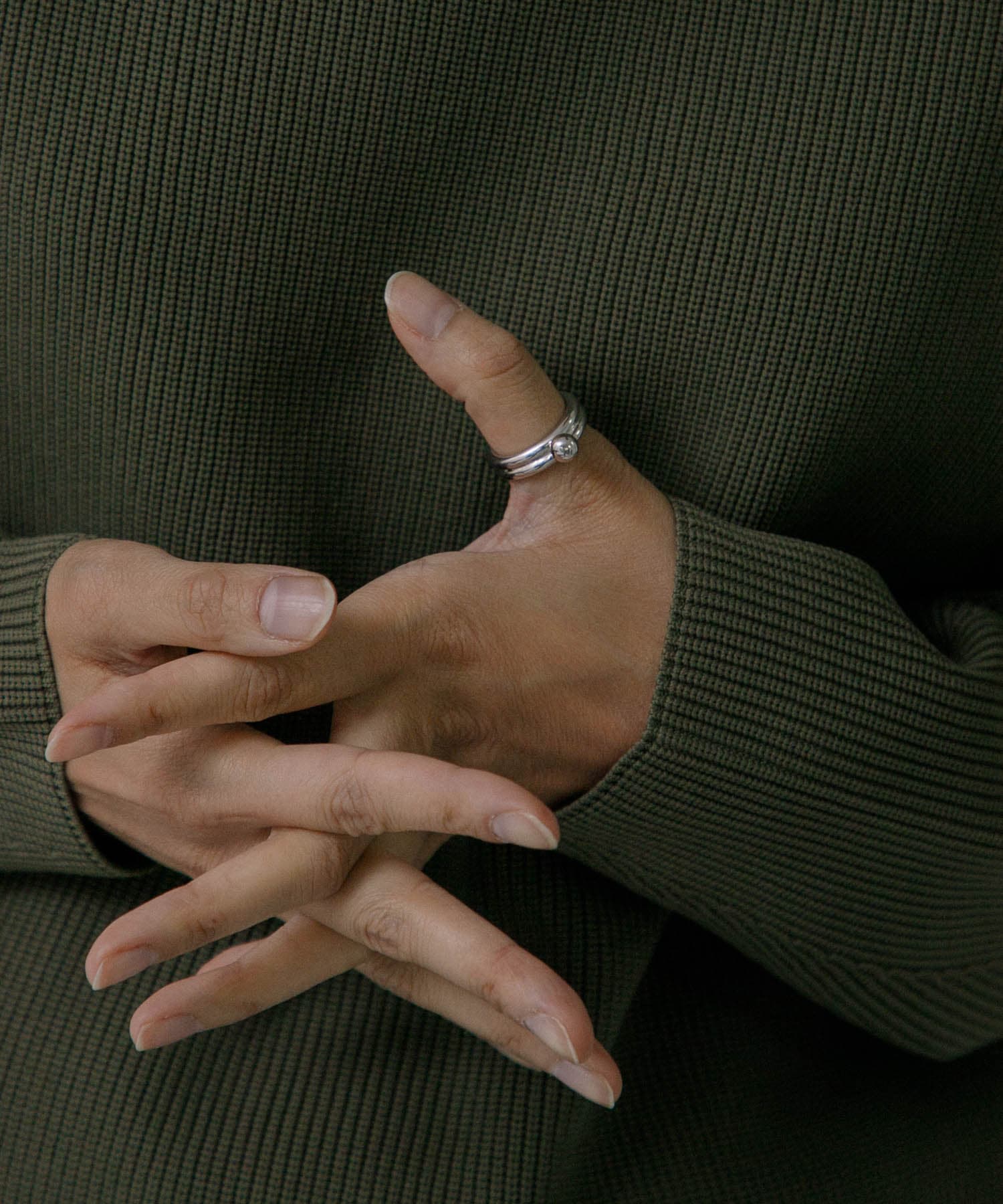 『別注』Naotokojima×URBAN RESEARCH　ball ring SILVER 11