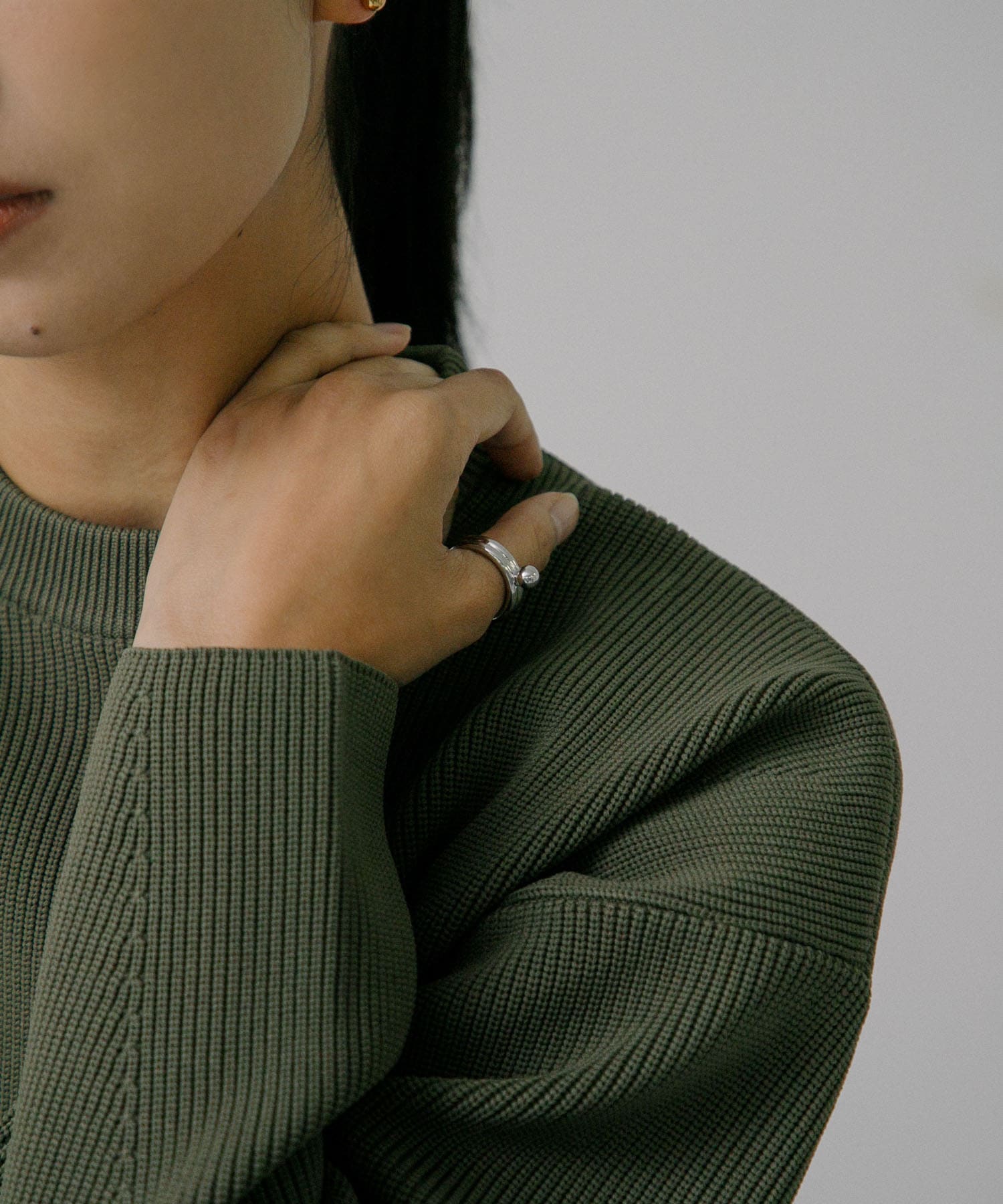 『別注』Naotokojima×URBAN RESEARCH　ball ring SILVER 11