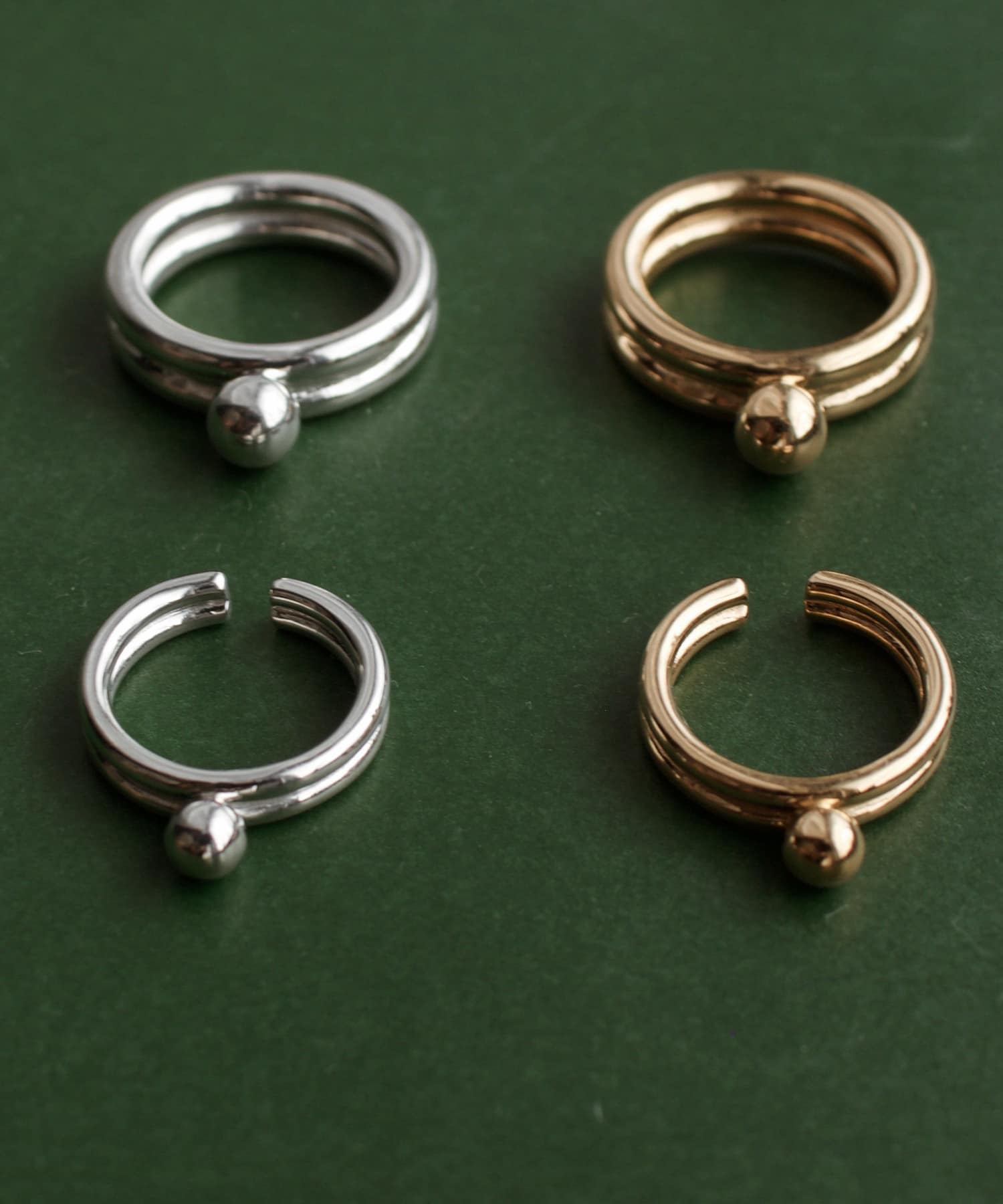 『別注』Naotokojima×URBAN RESEARCH　ball ring GOLD 11