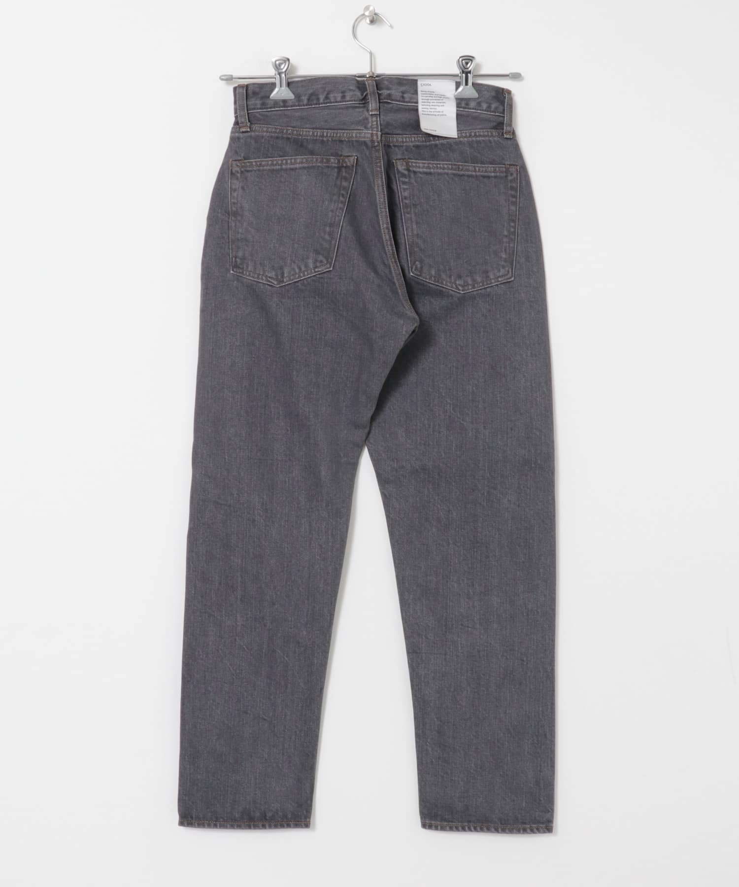 CIOTA　スビンコットン13.5ozテーパードデニム M GREY 27