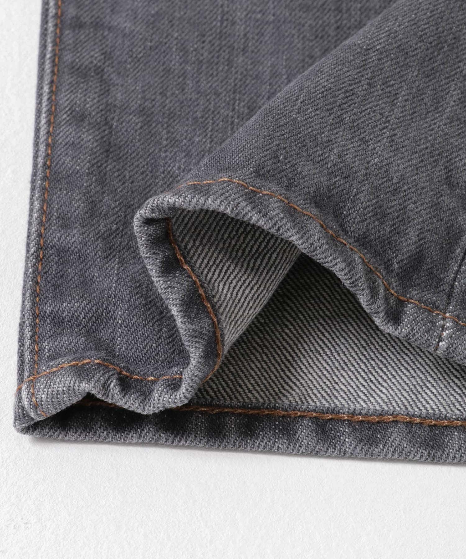 CIOTA　スビンコットン13.5ozテーパードデニム M GREY 27
