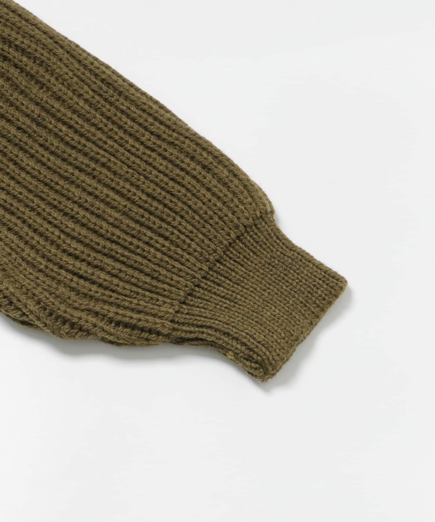『別注』OLDDERBY KNITWEAR×UR　Open Front Hoodie MUSGO FREE