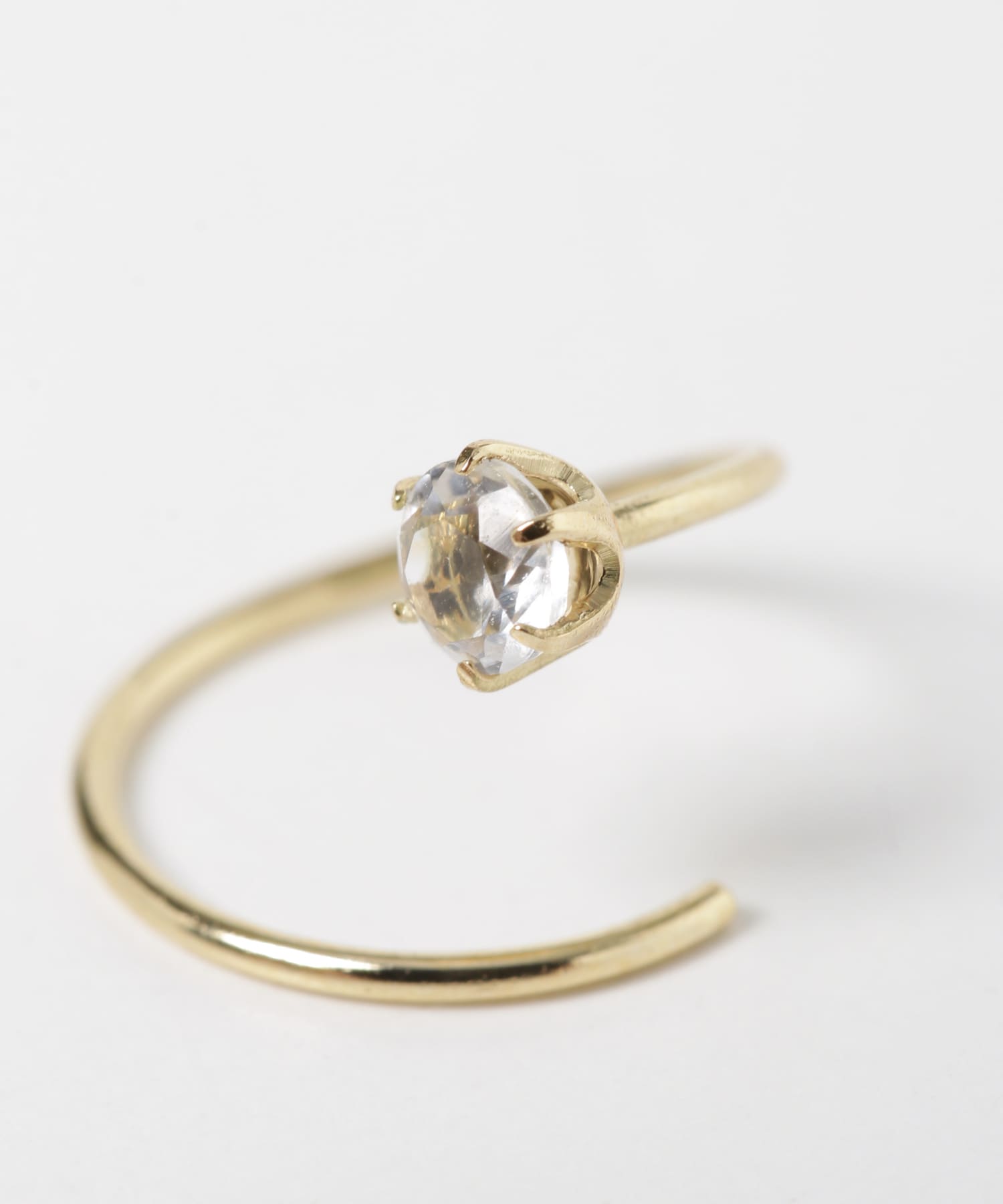 decor『デコール』　18K TopazTwistPierce Gold -