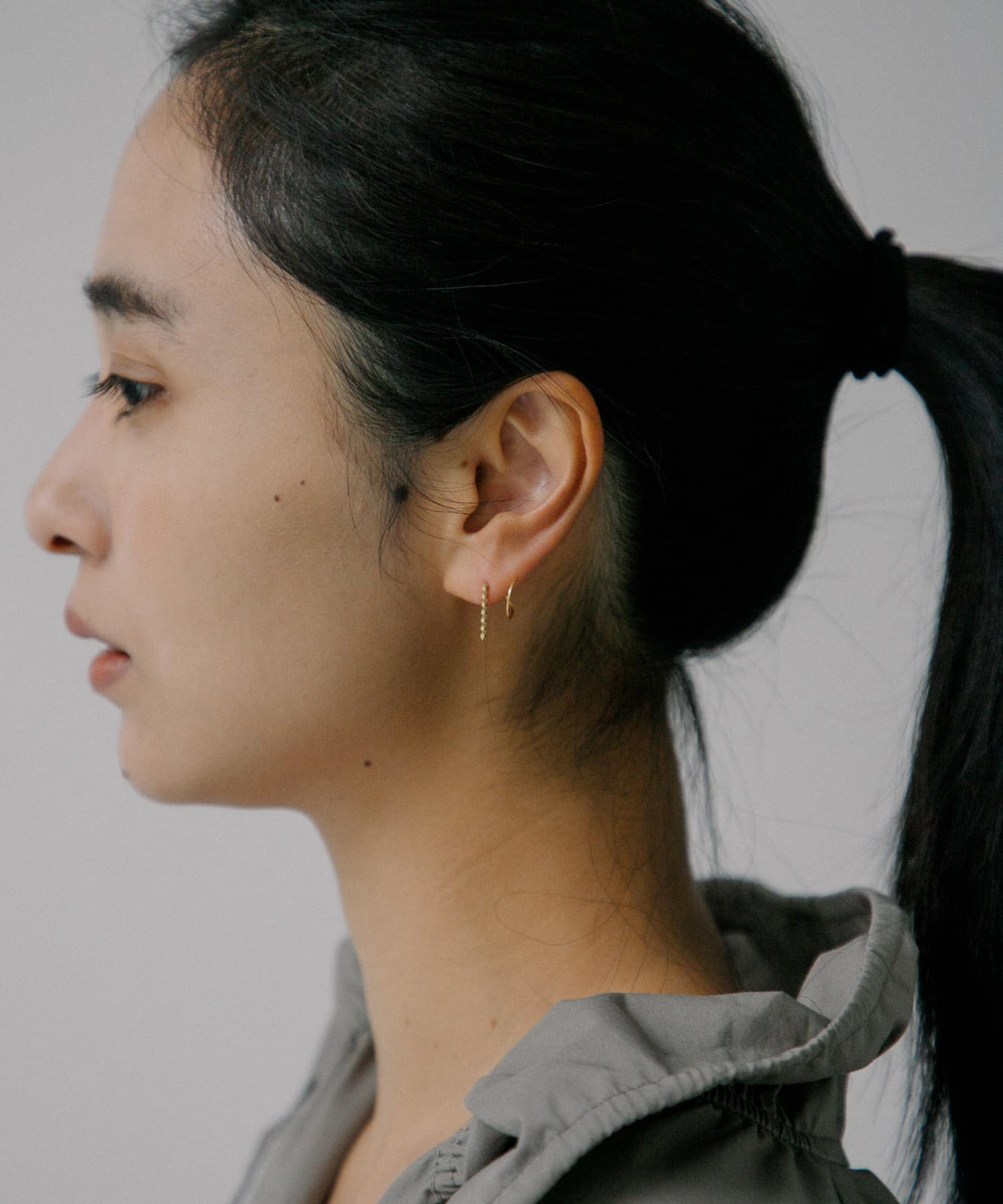 decor『デコール』　18K DesignTwistPierce Gold -
