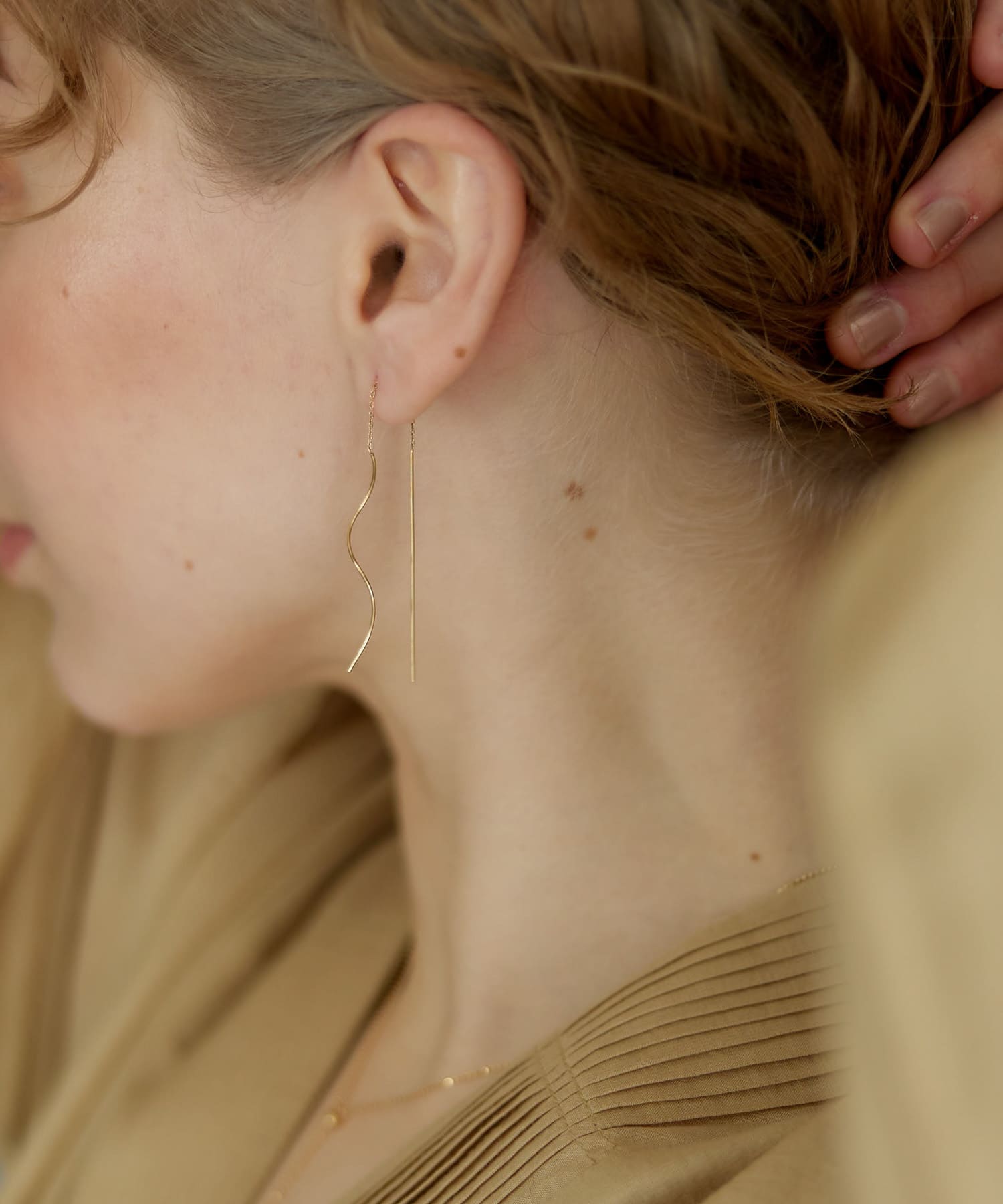 decor『デコール』　18K AmericanPierce Gold -