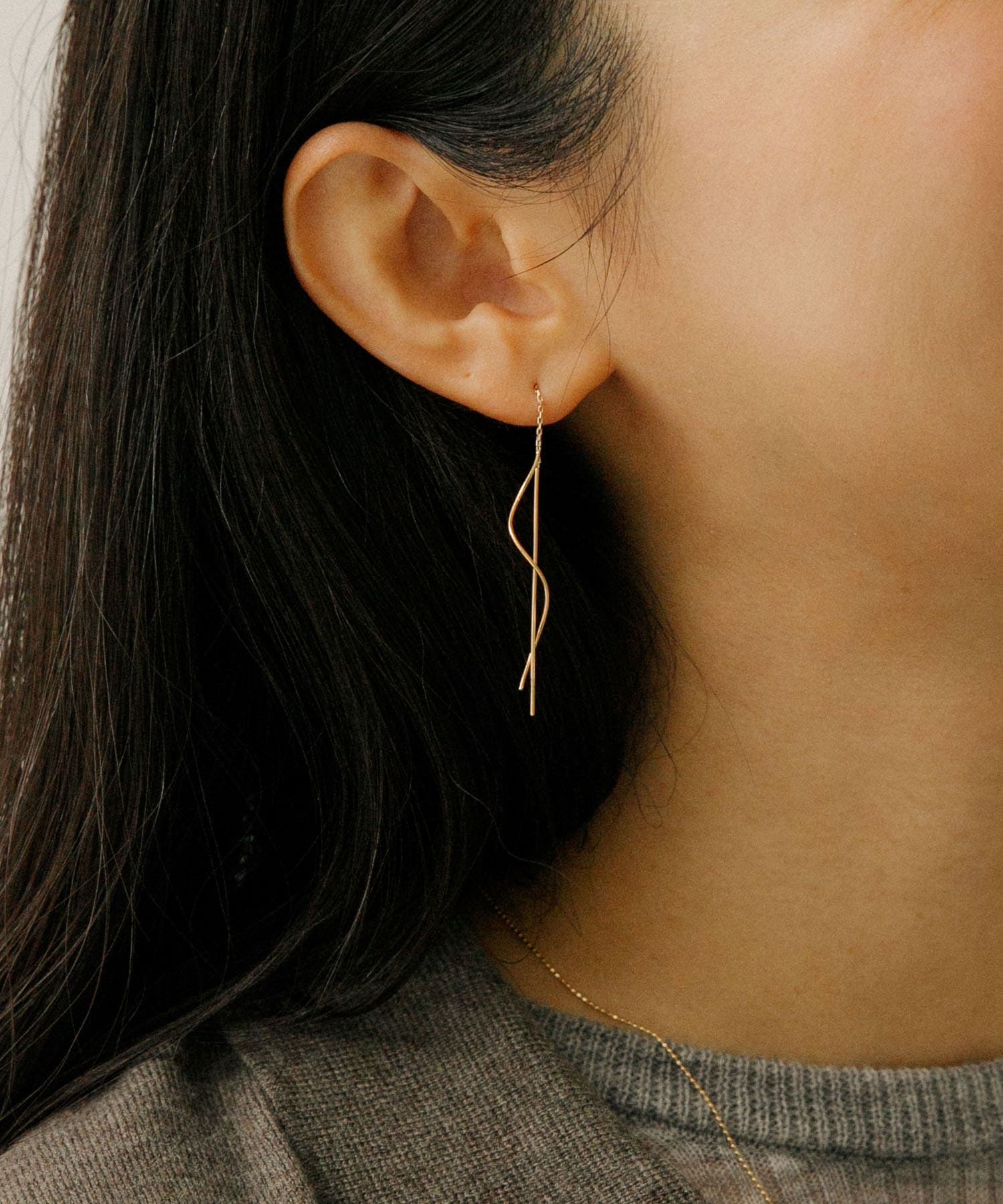 decor『デコール』　18K AmericanPierce Gold -