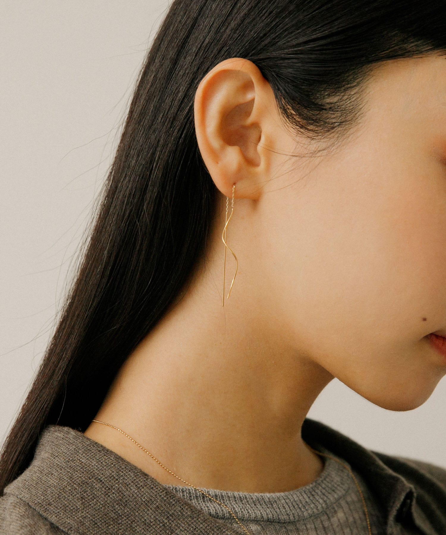 decor『デコール』　18K AmericanPierce Gold -