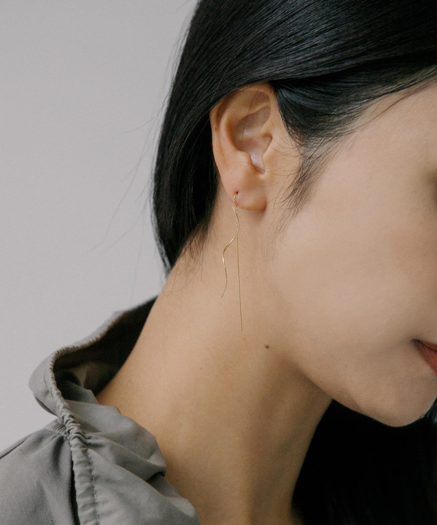 decor『デコール』　18K AmericanPierce Gold -