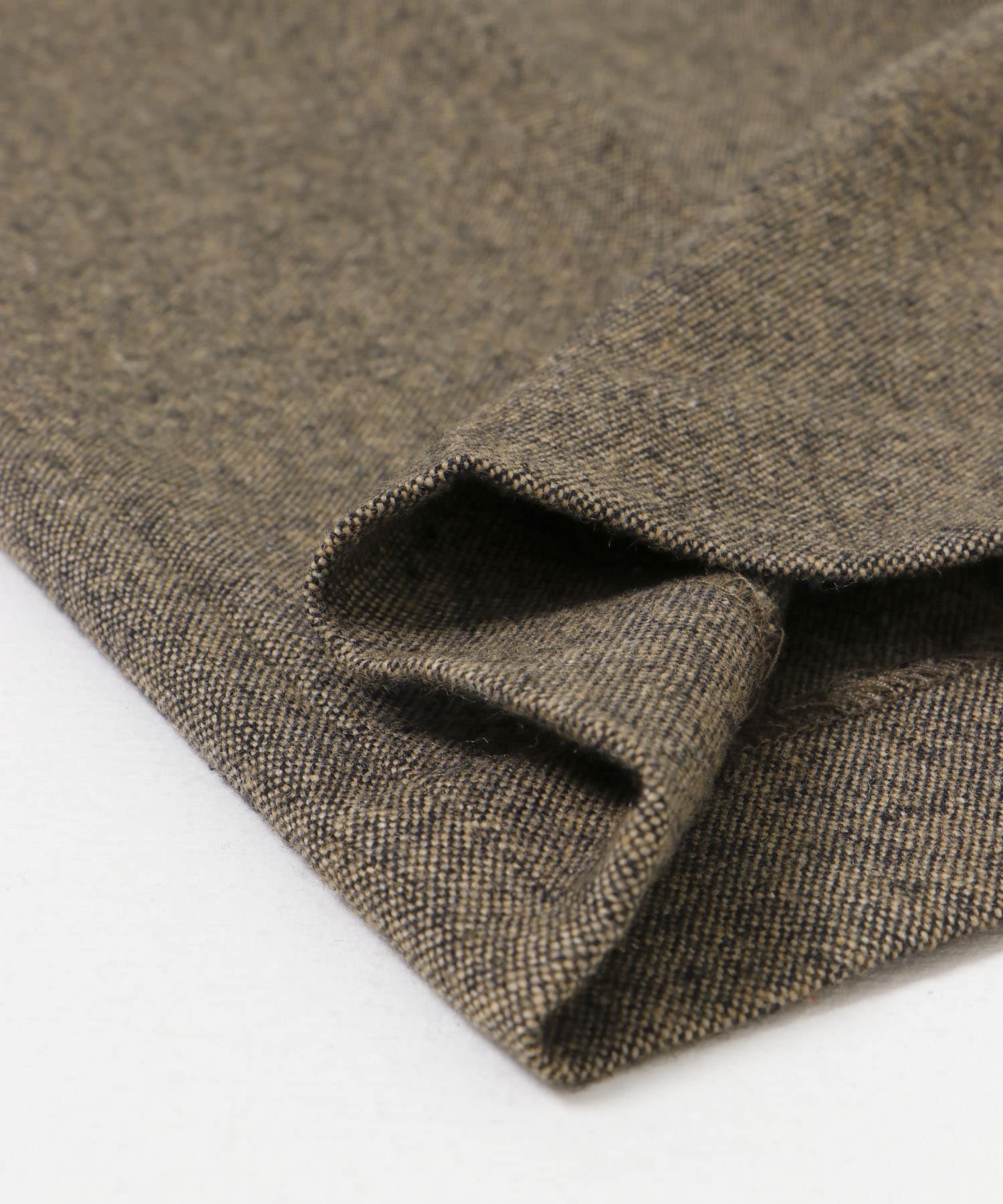 SATORU SASAKI　DOUBLE-BELTED TROUSERS BROWN 1
