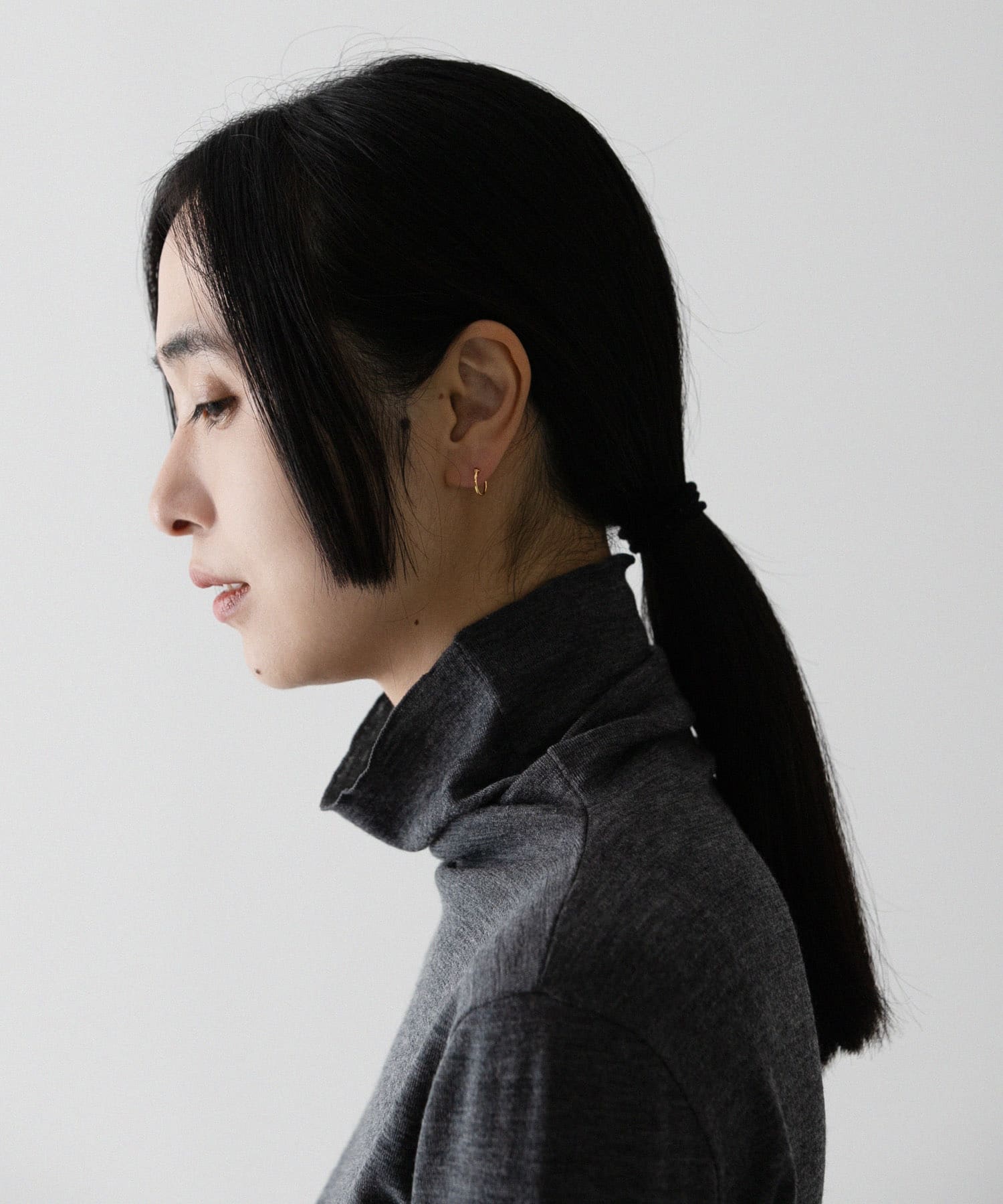 ff by decor urban research　フープピアス10mm GOLD -