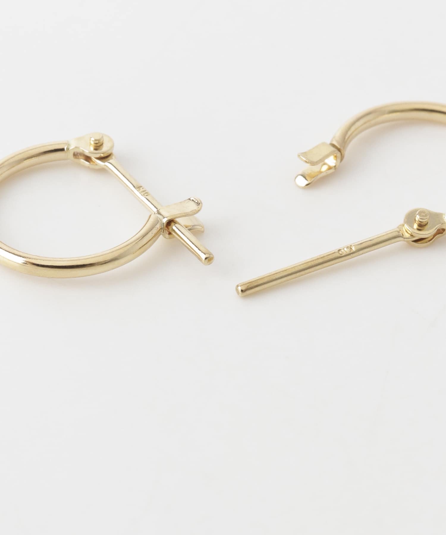 ff by decor urban research　フープピアス10mm GOLD -