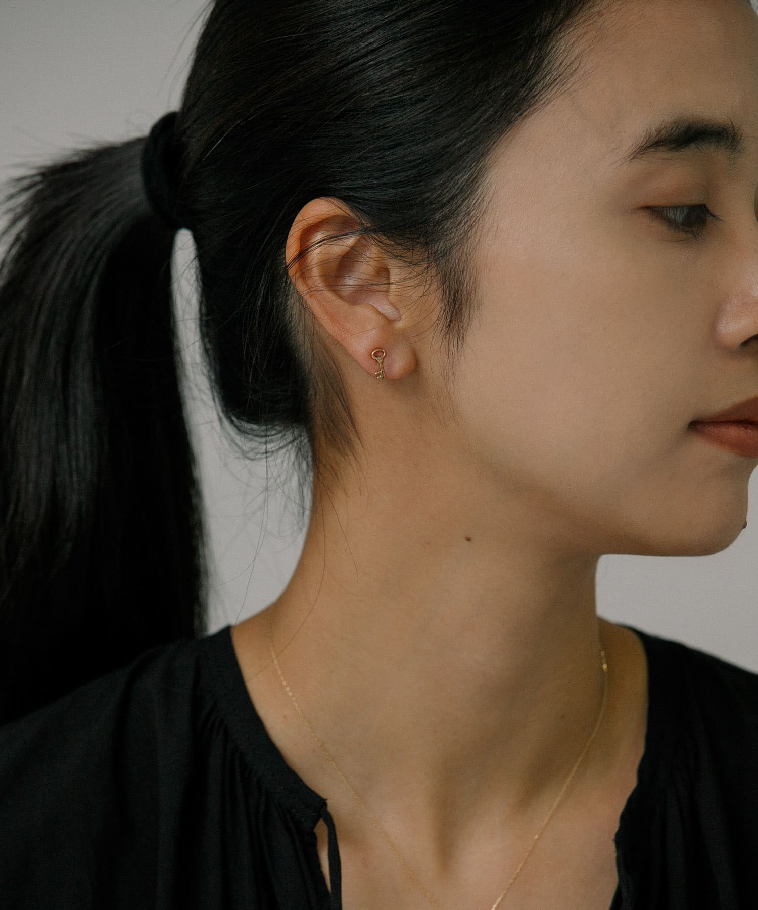 ff by decor urban research　キーピアス GOLD -
