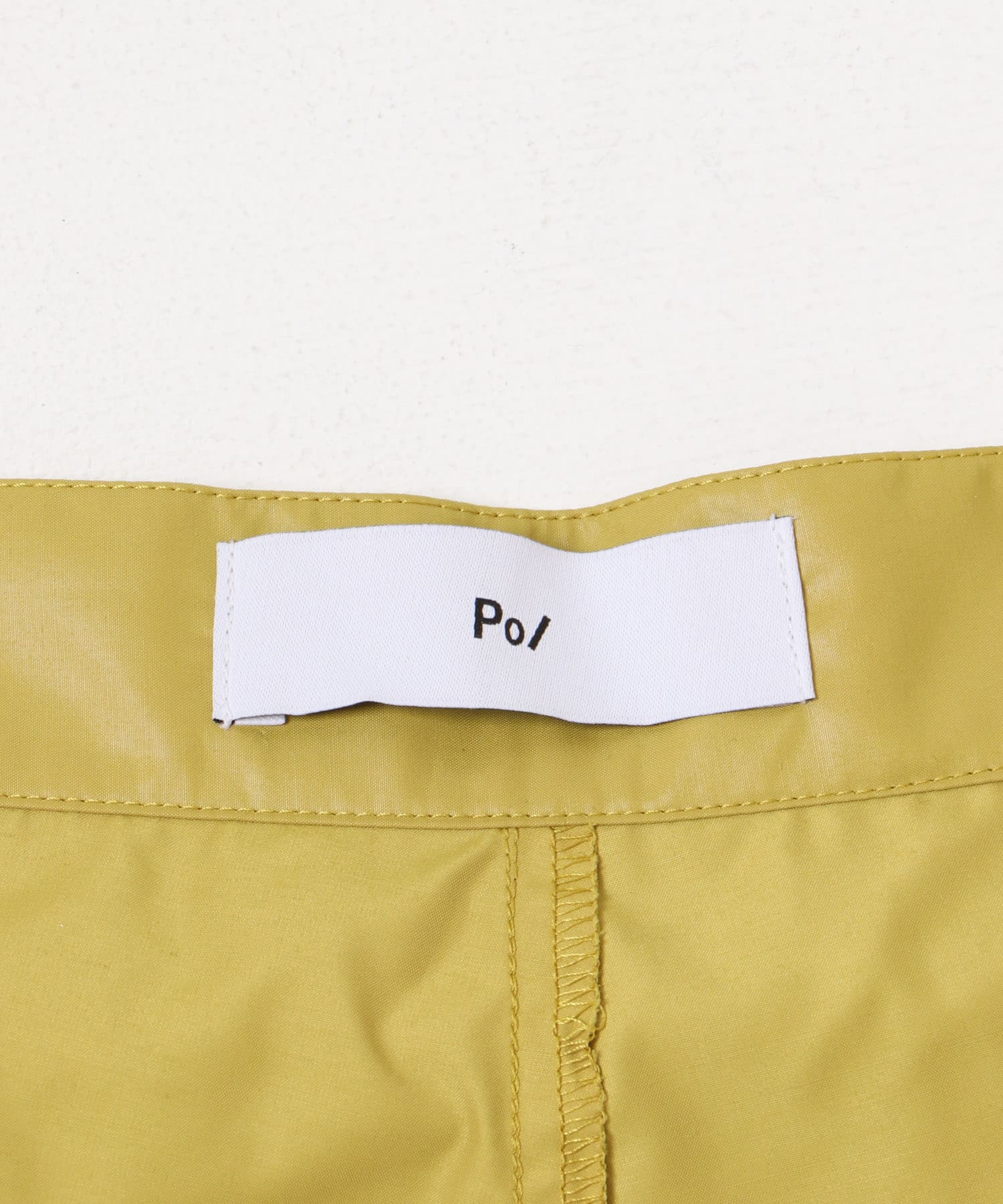 Po/　Skirt trousers YELLOW 1