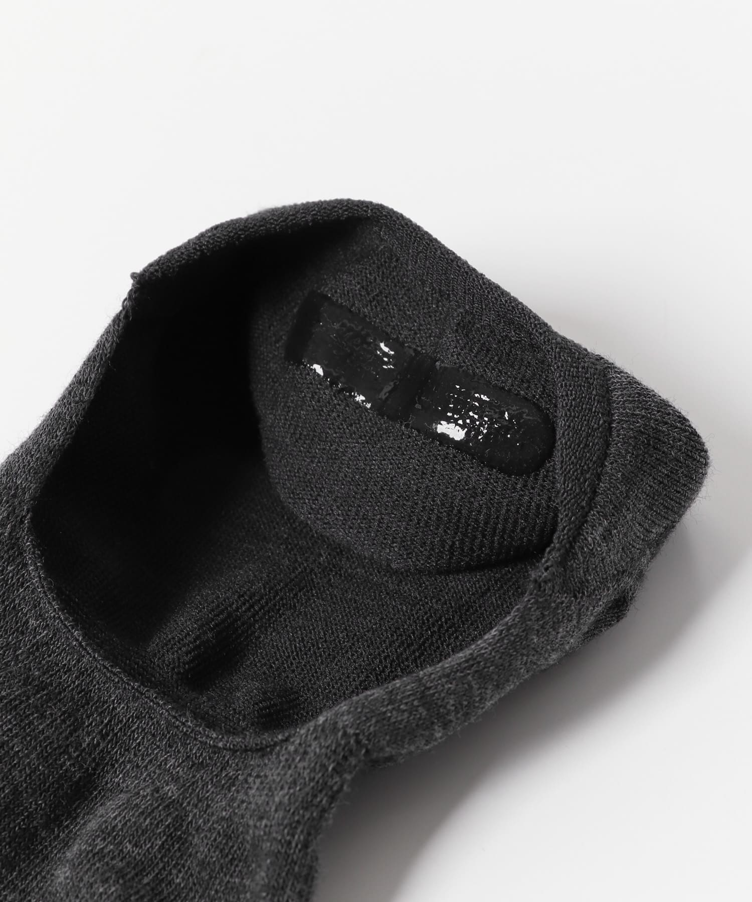 『UR TECH』薄手カバーソックス CHARCOAL 25-28