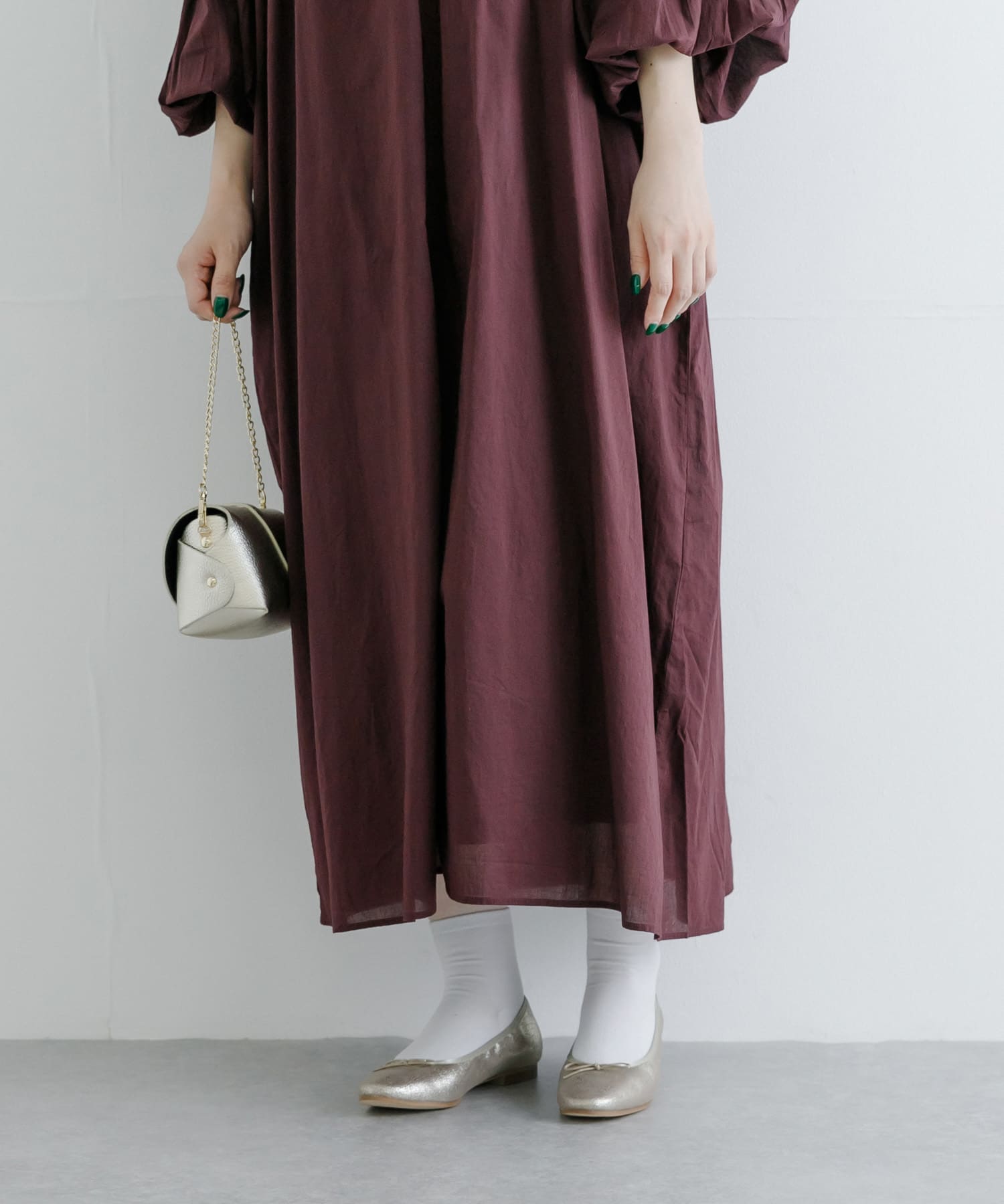 『UR TECH』ベーシックソックス WHITE 22-24