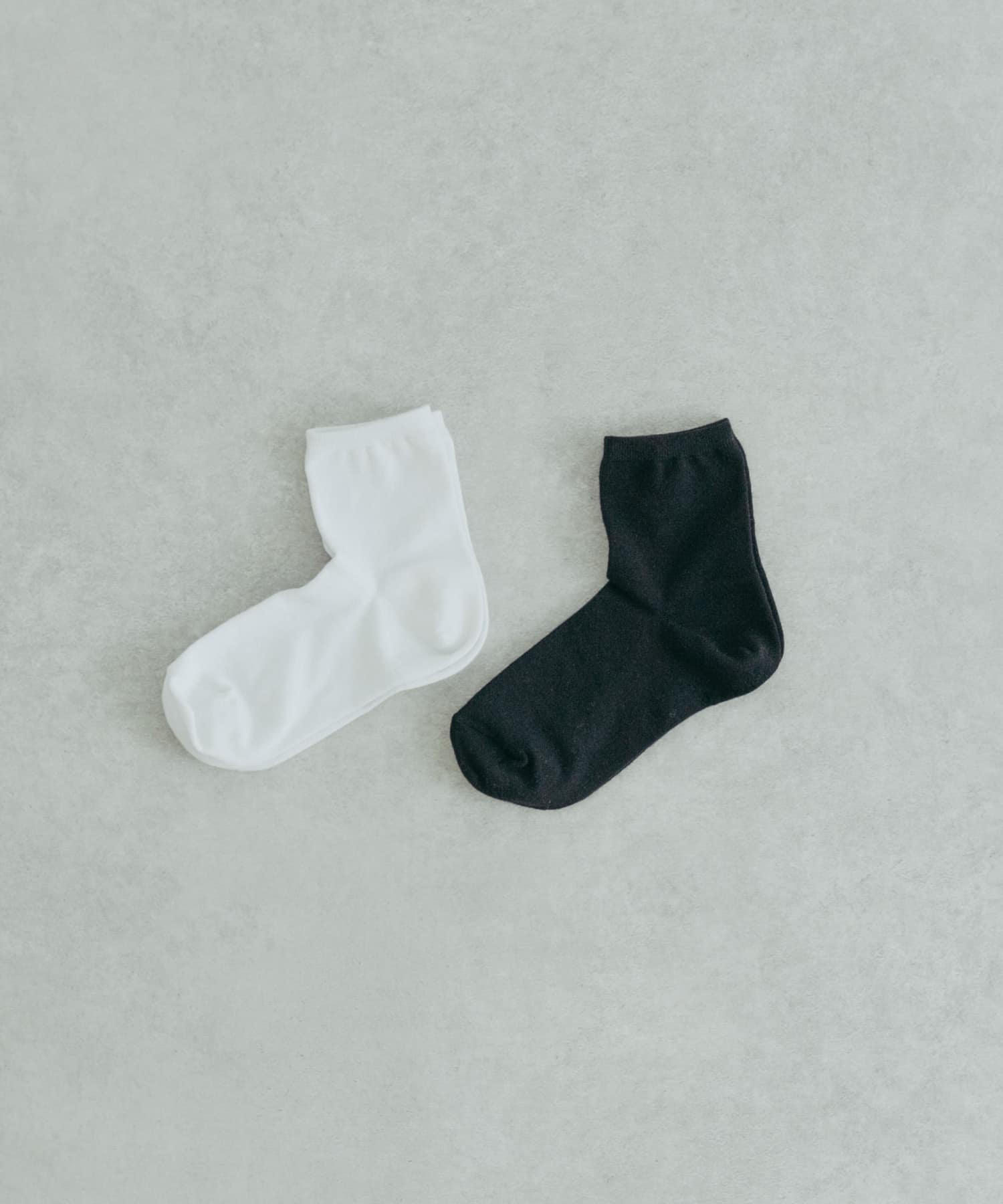『UR TECH』ベーシックソックス BLACK 22-24