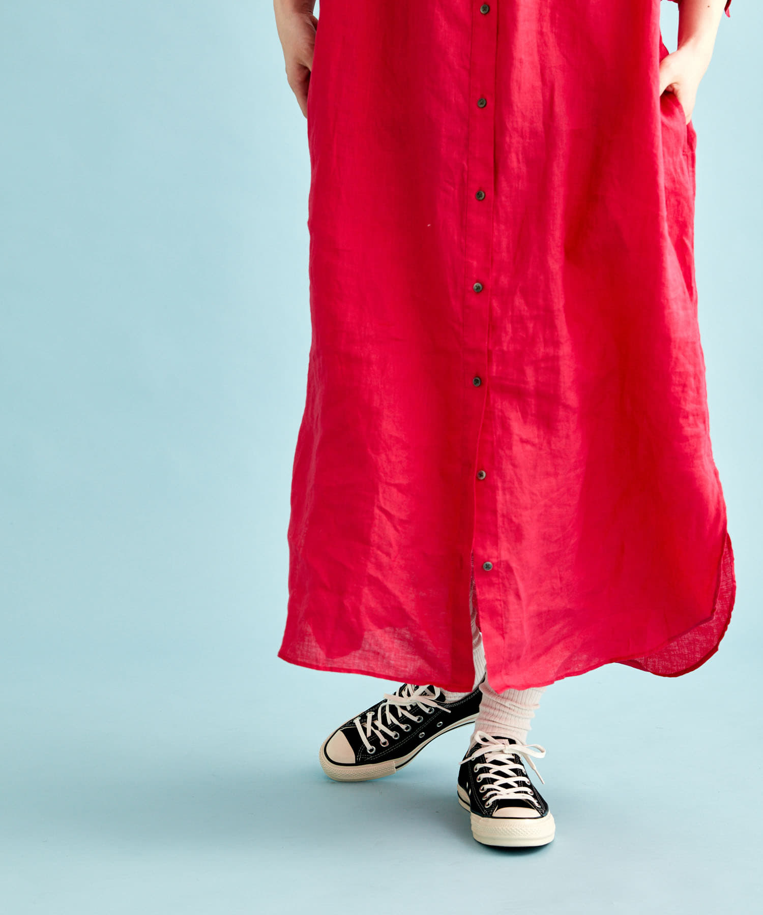 『UR TECH』ロングリブソックス OFF WHITE 22-24