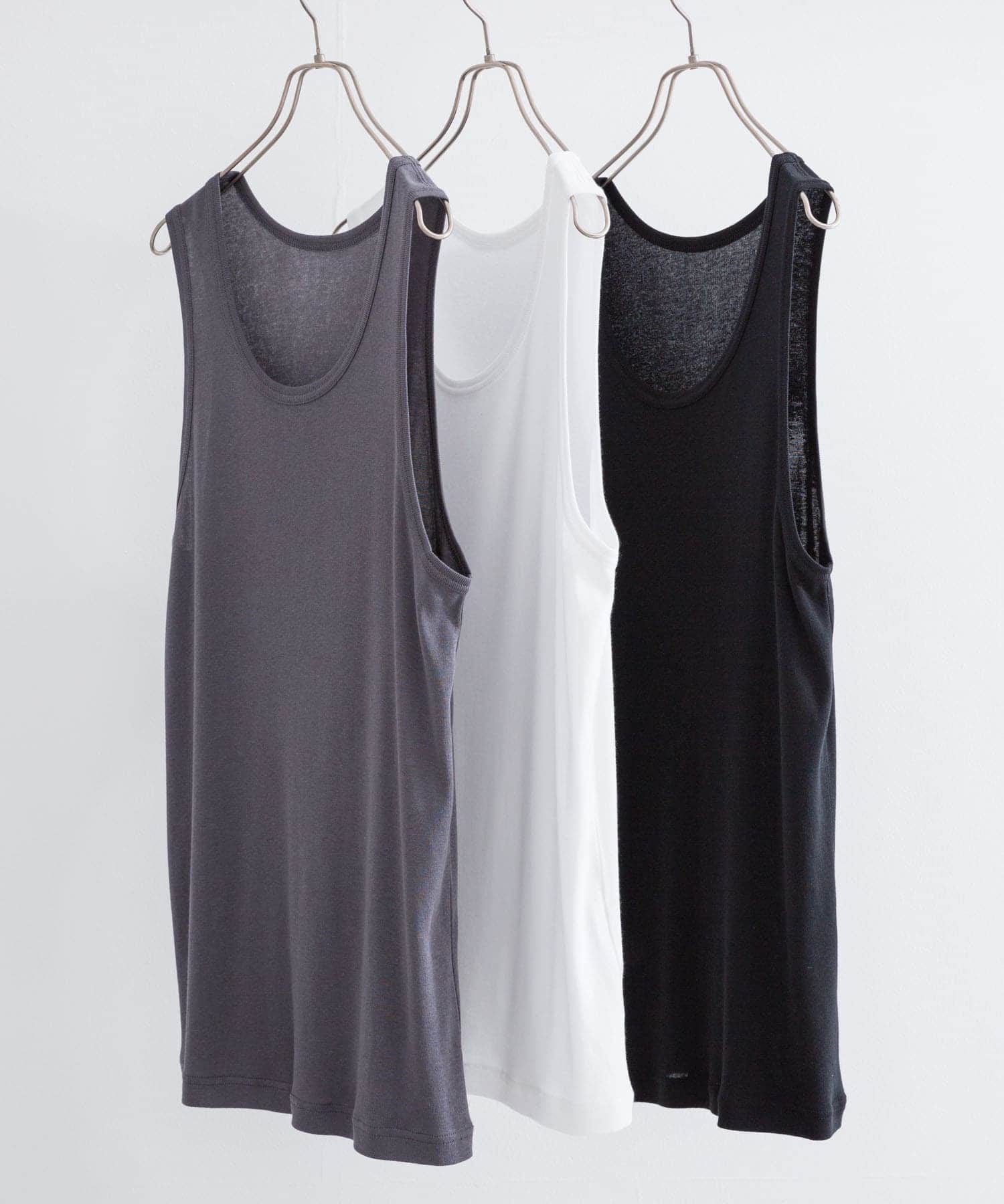 『UR TECH』タンクトップ CHARCOAL M