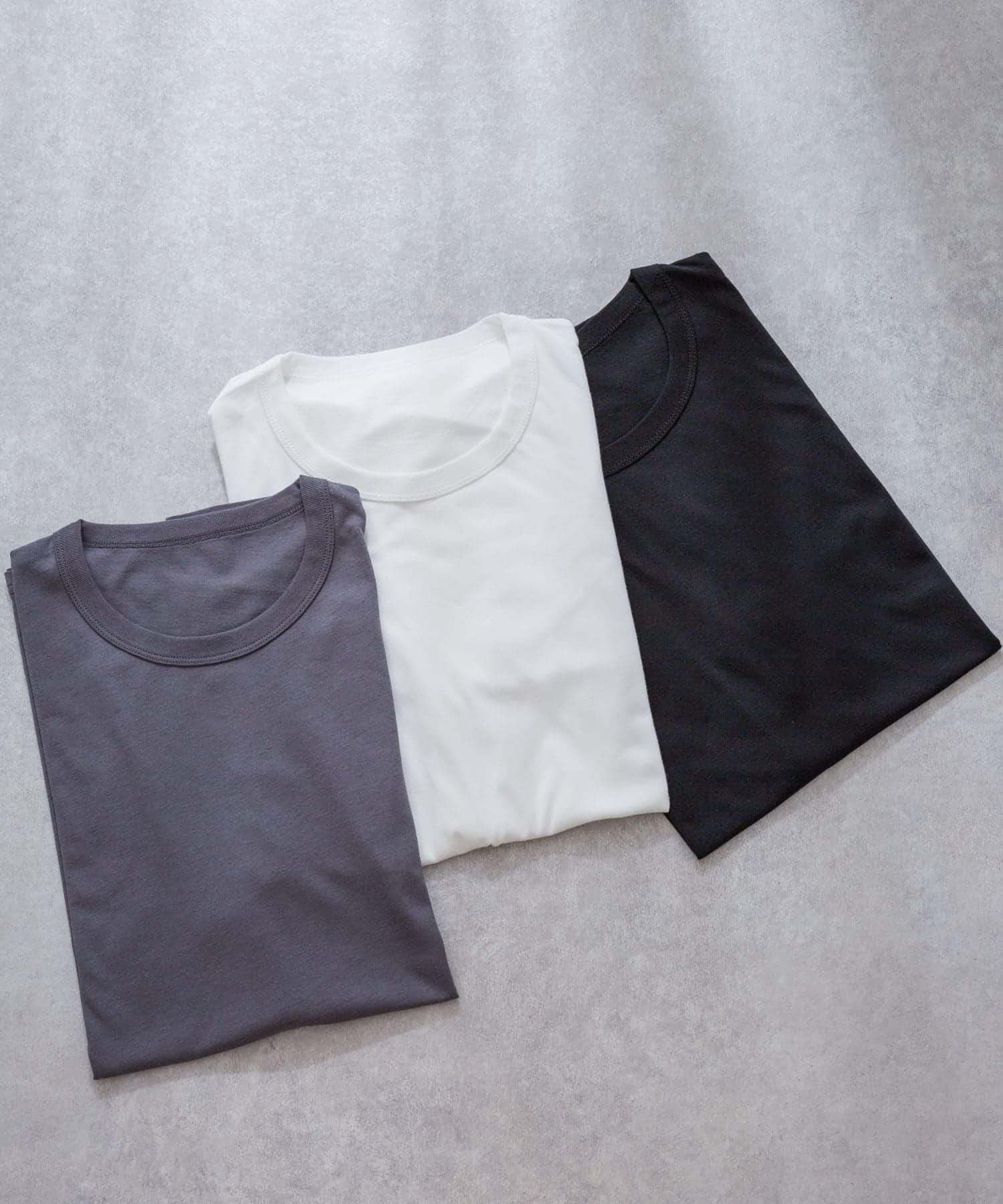 『UR TECH』クルーネックTシャツ CHARCOAL L