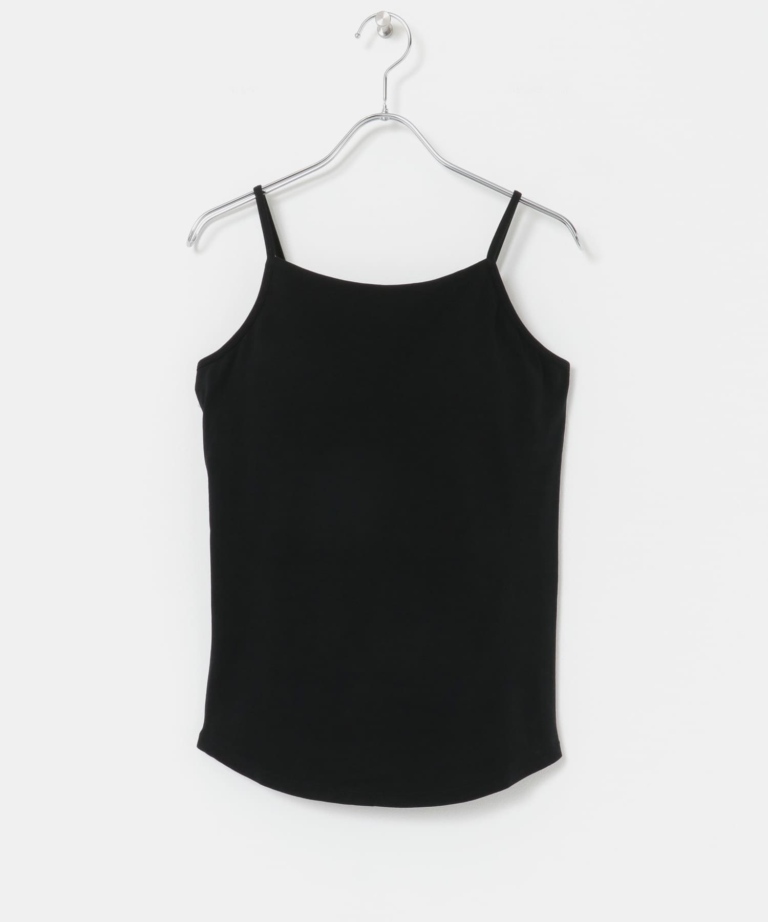 『UR TECH』カップ付きキャミソール BLACK S