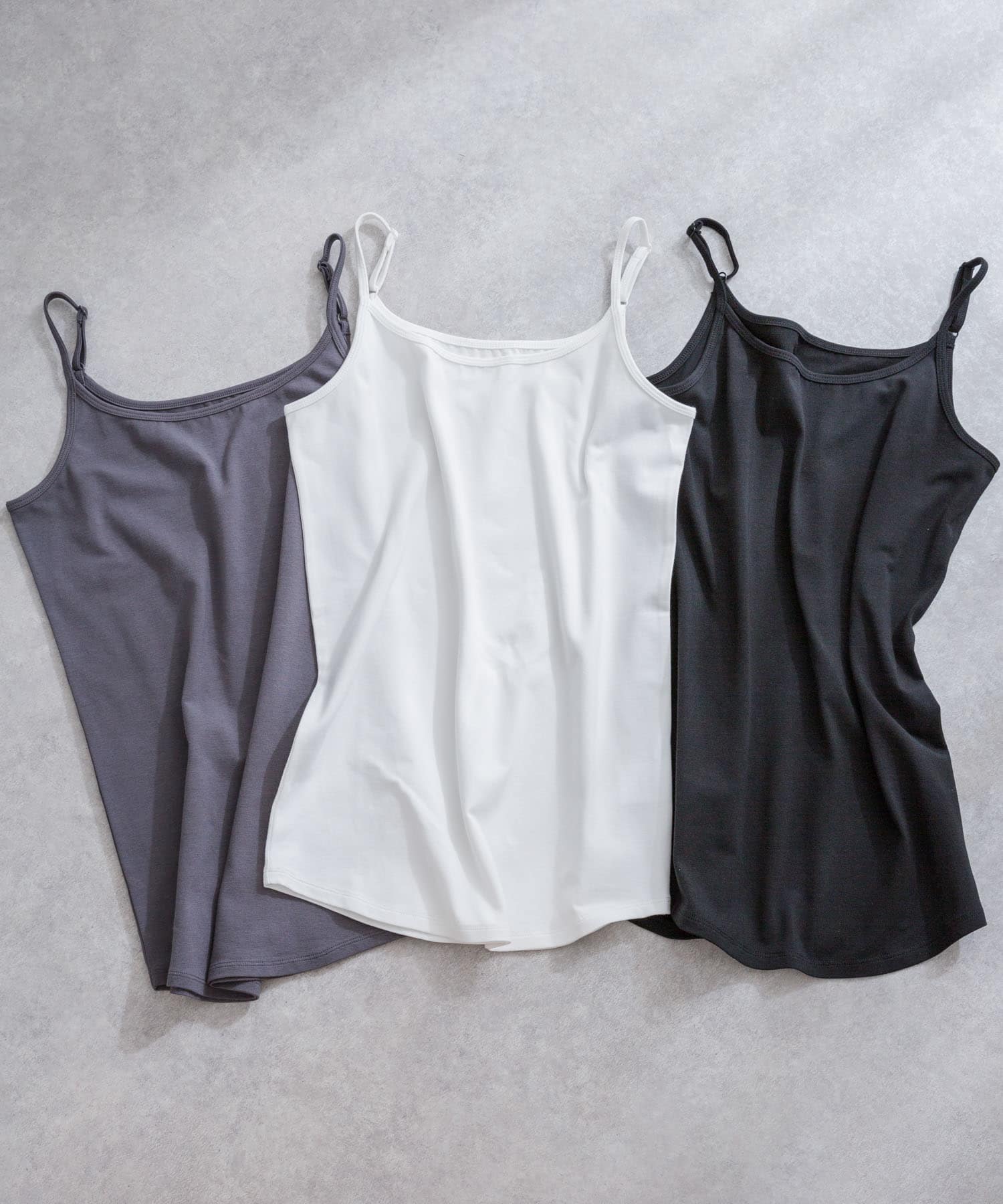 『UR TECH』キャミソール CHARCOAL S