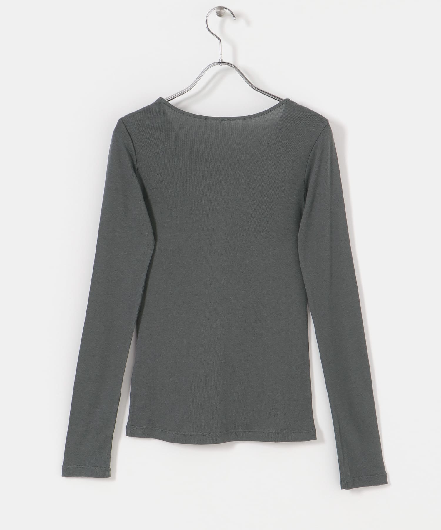 『UR TECH』クルーネックロングTシャツ CHARCOAL FREE