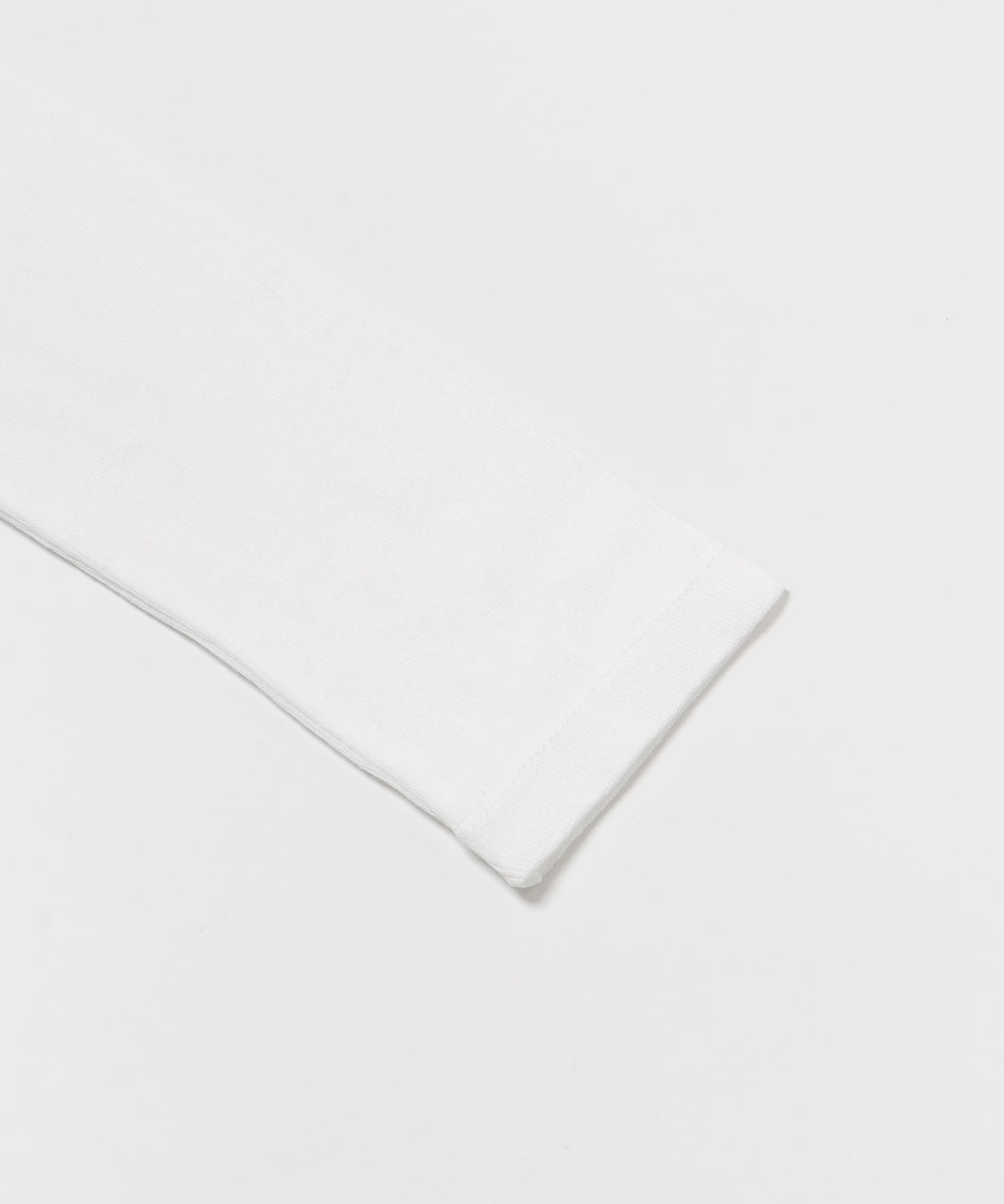 『UR TECH』クルーネックロングTシャツ WHITE FREE