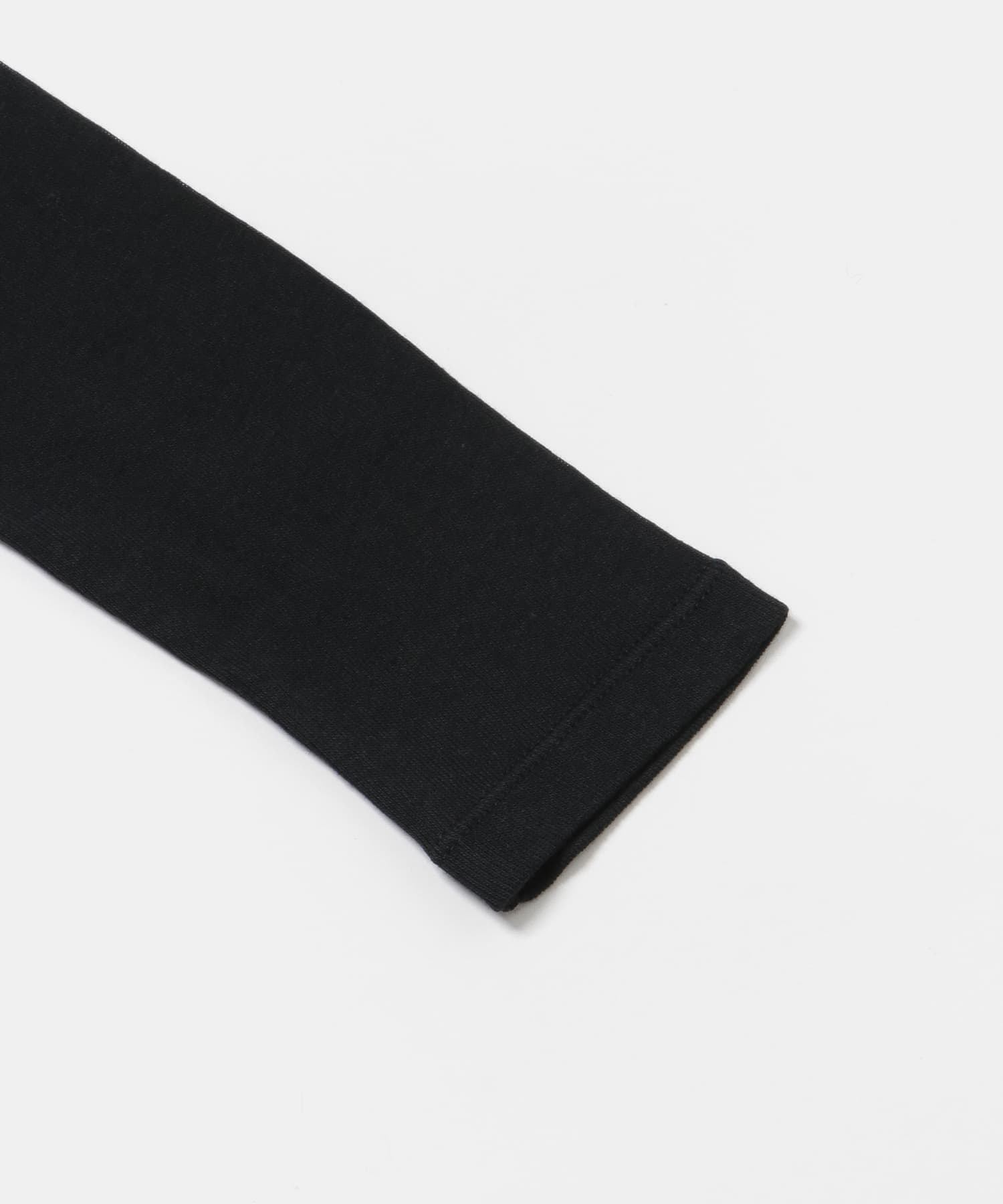 『UR TECH』クルーネックロングTシャツ BLACK FREE