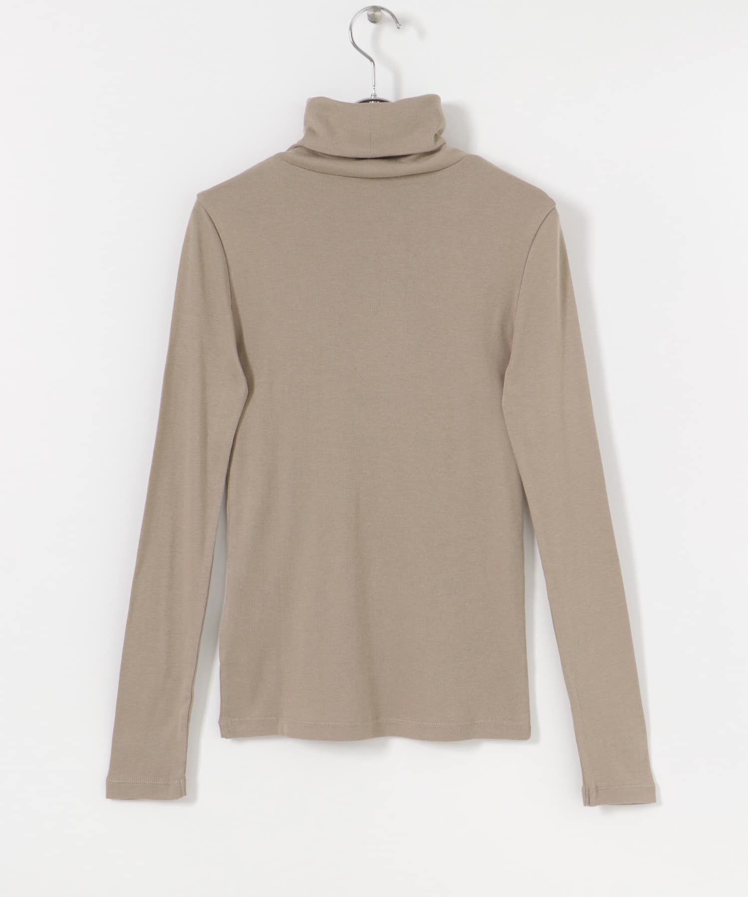 『UR TECH』タートルネックロングTシャツ MOCCA FREE
