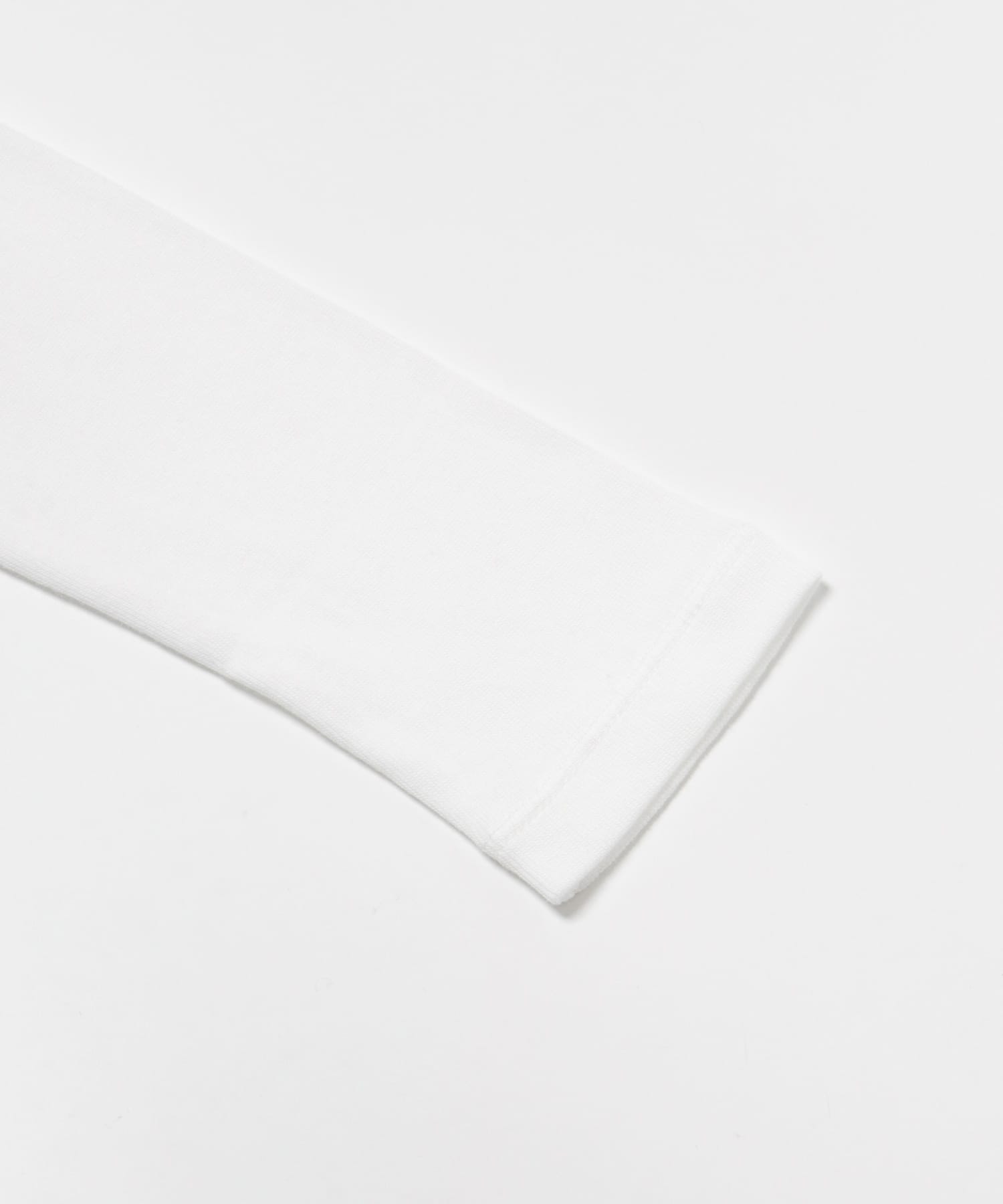 『UR TECH』タートルネックロングTシャツ WHITE FREE