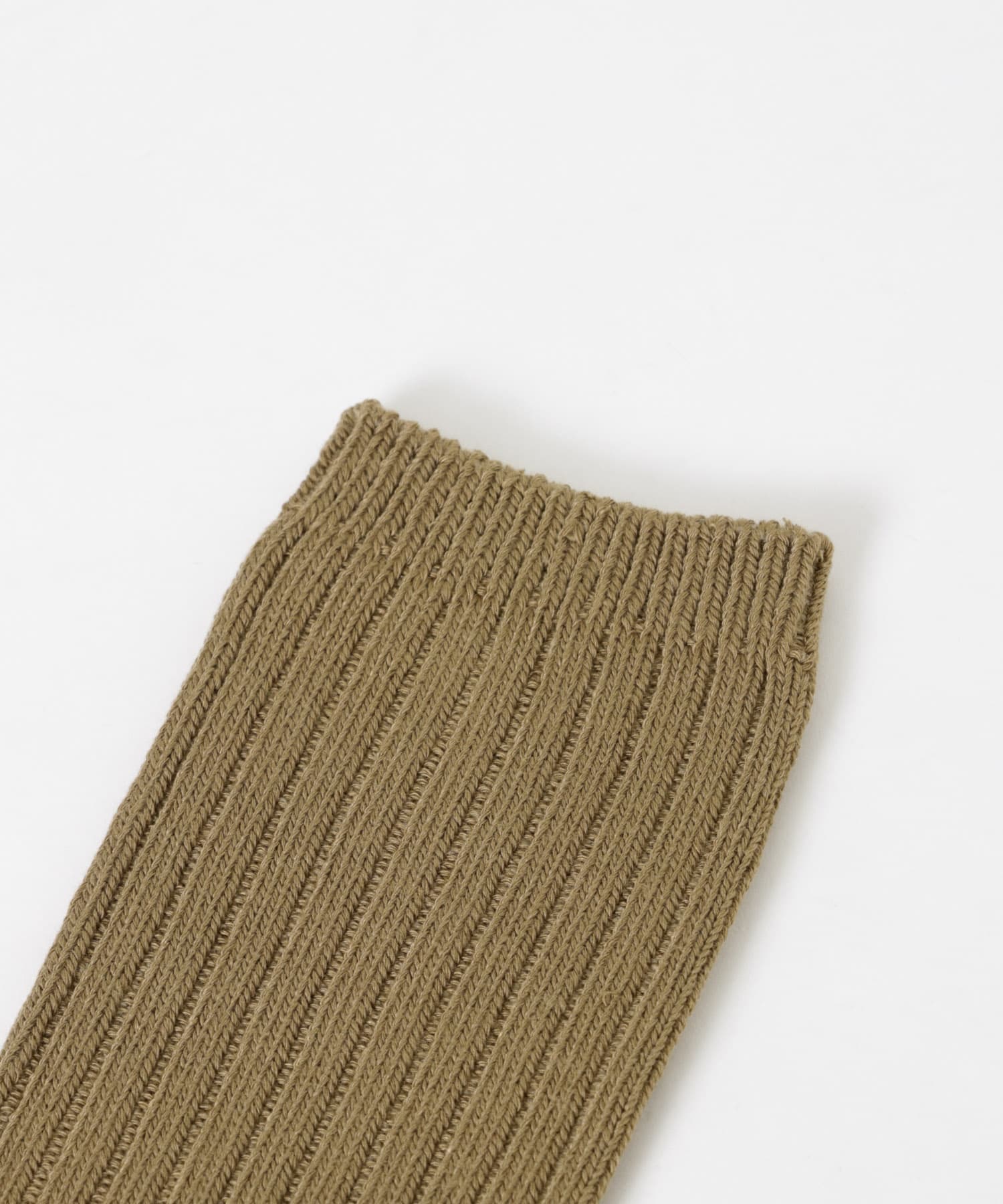 『UR TECH』ワイドリブソックス BEG×PINK 25-28