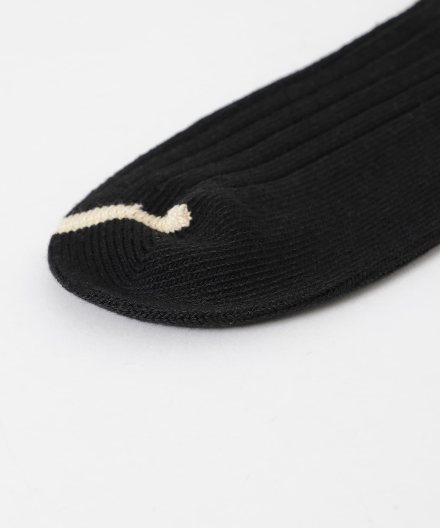 『UR TECH』ワイドリブソックス BLK×CRM 25-28