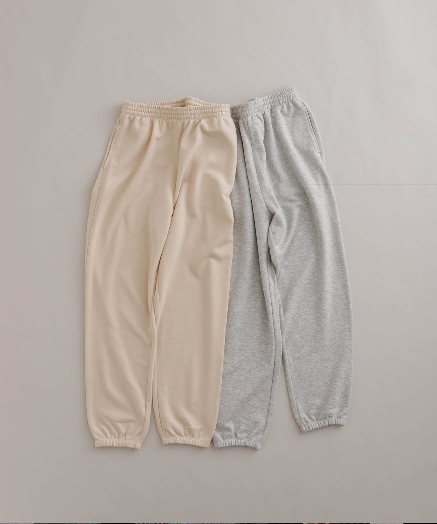 『UR TECH』スウェットジョガーパンツ NATURAL S