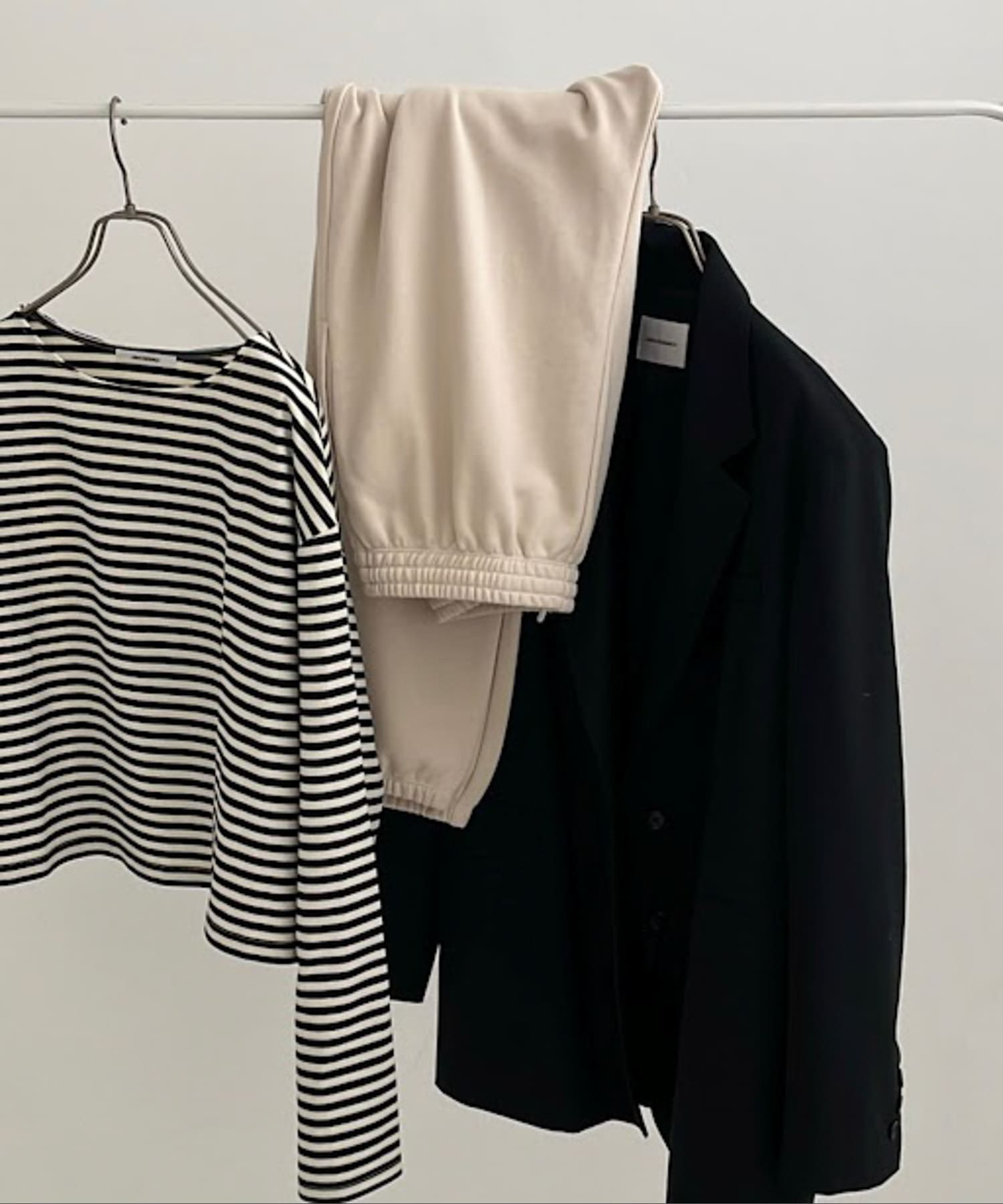 『UR TECH』スウェットジョガーパンツ NATURAL S