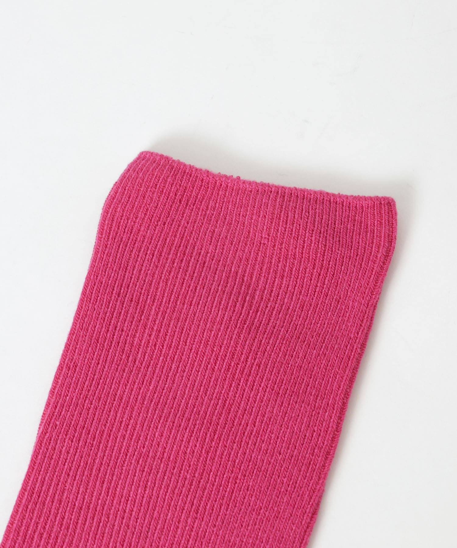 『UR TECH』細リブソックス PINK 22-24