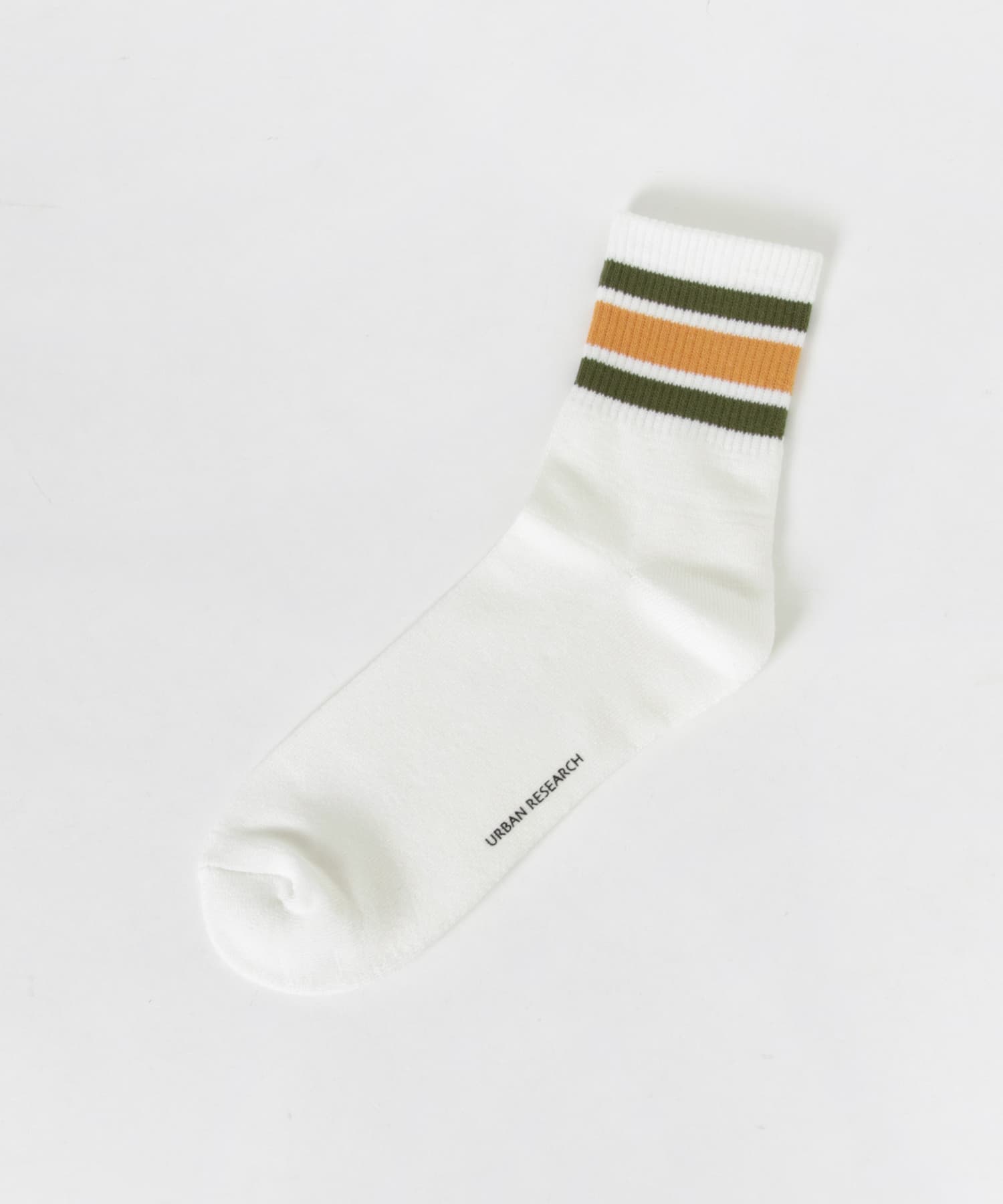 『UR TECH』ラインショートソックス KHK×ORG 25-28