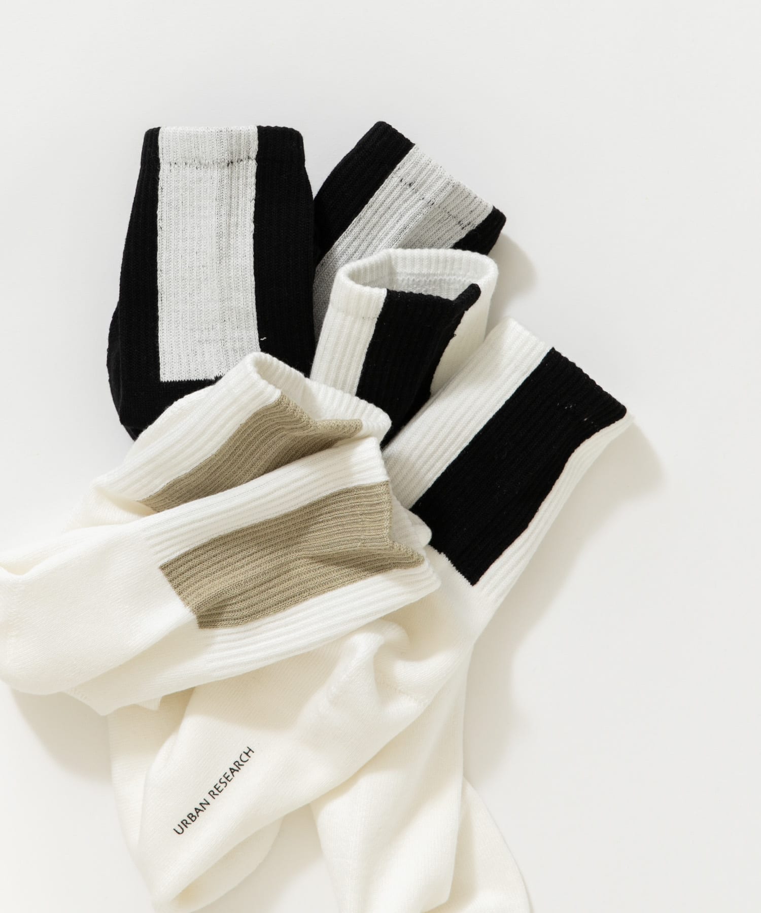 『UR TECH』バックラインソックス OFF×L.KHK 25-28