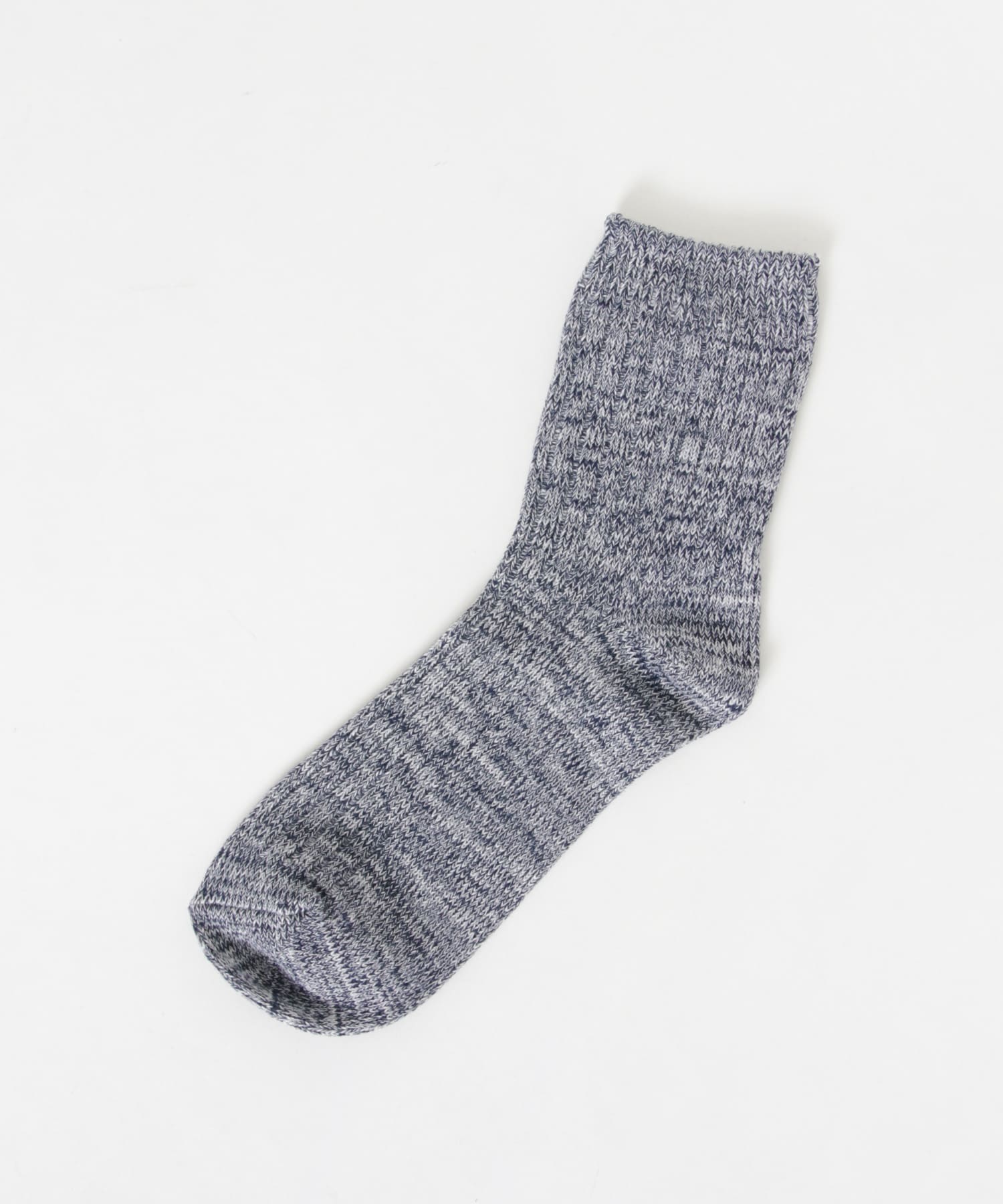 『UR TECH』カラーMIXショートソックス NAVY 22-24
