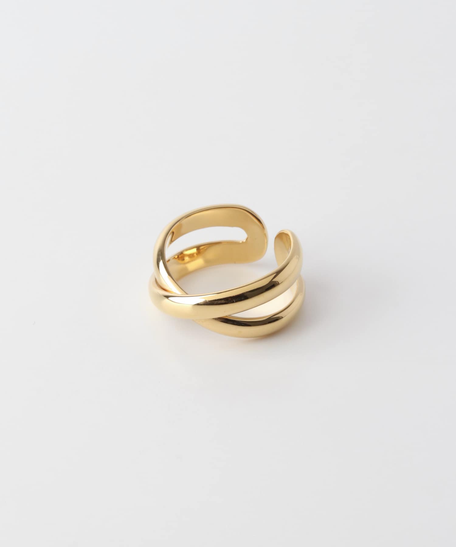 decor『デコール』　Cross ring Gold -