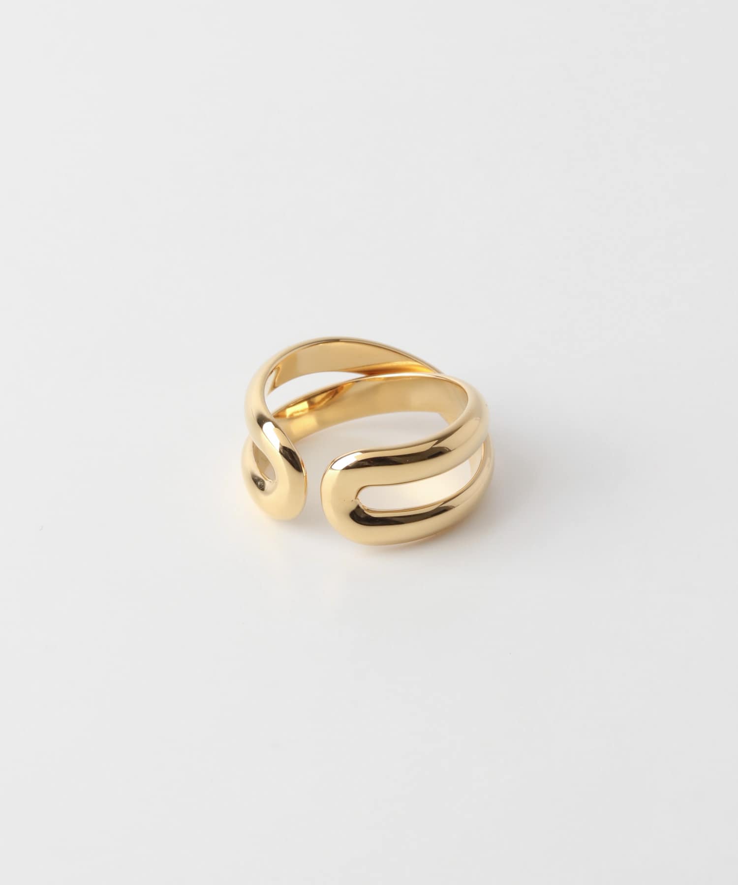 decor『デコール』　Cross ring Gold -