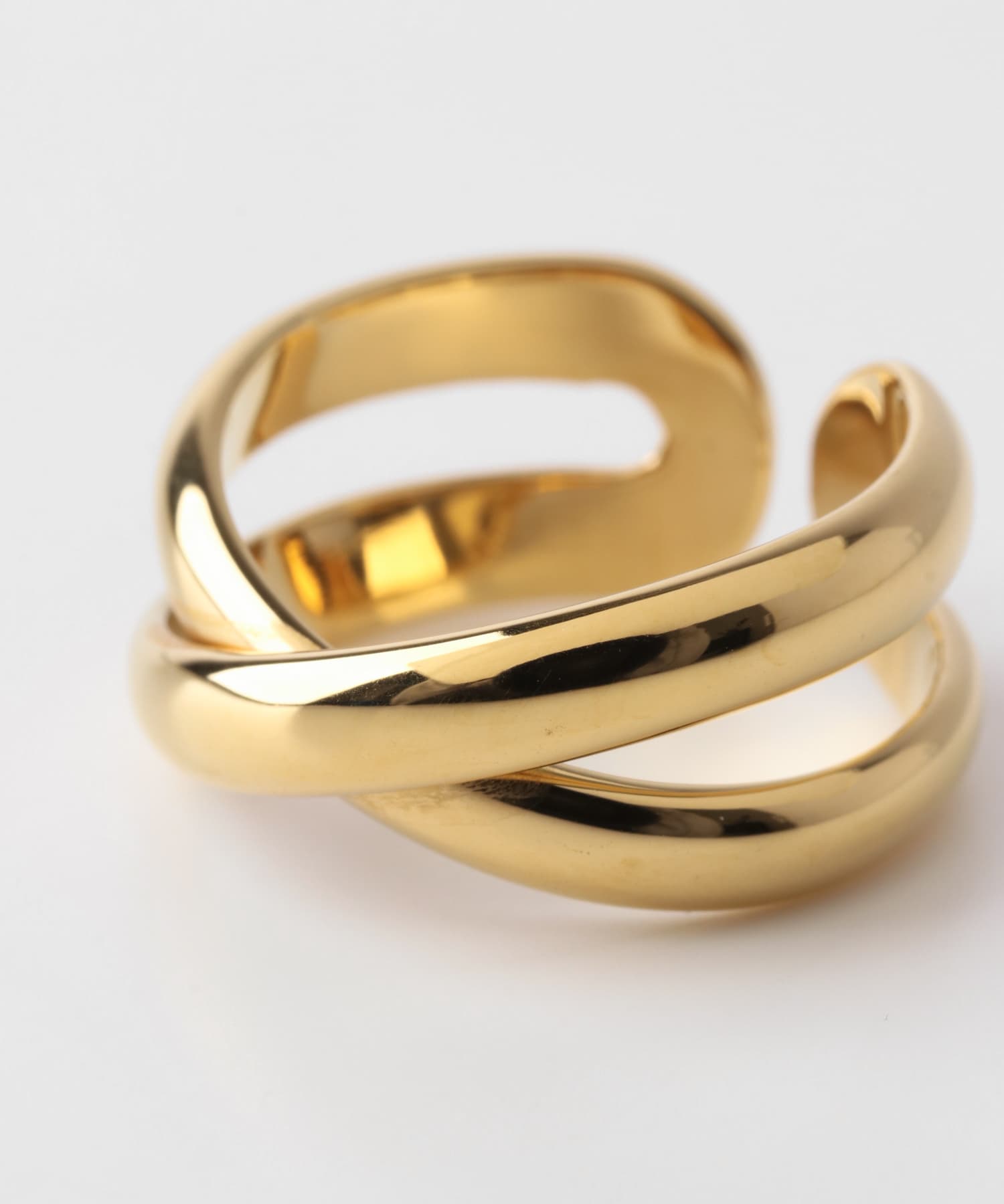 decor『デコール』　Cross ring Gold -