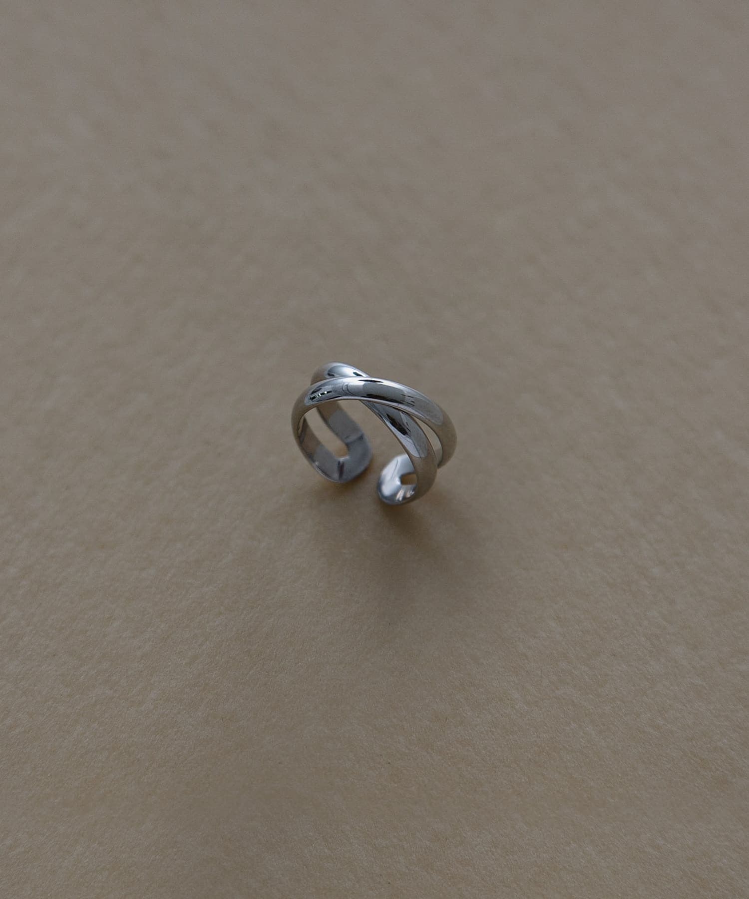 decor『デコール』　Cross ring Silver -