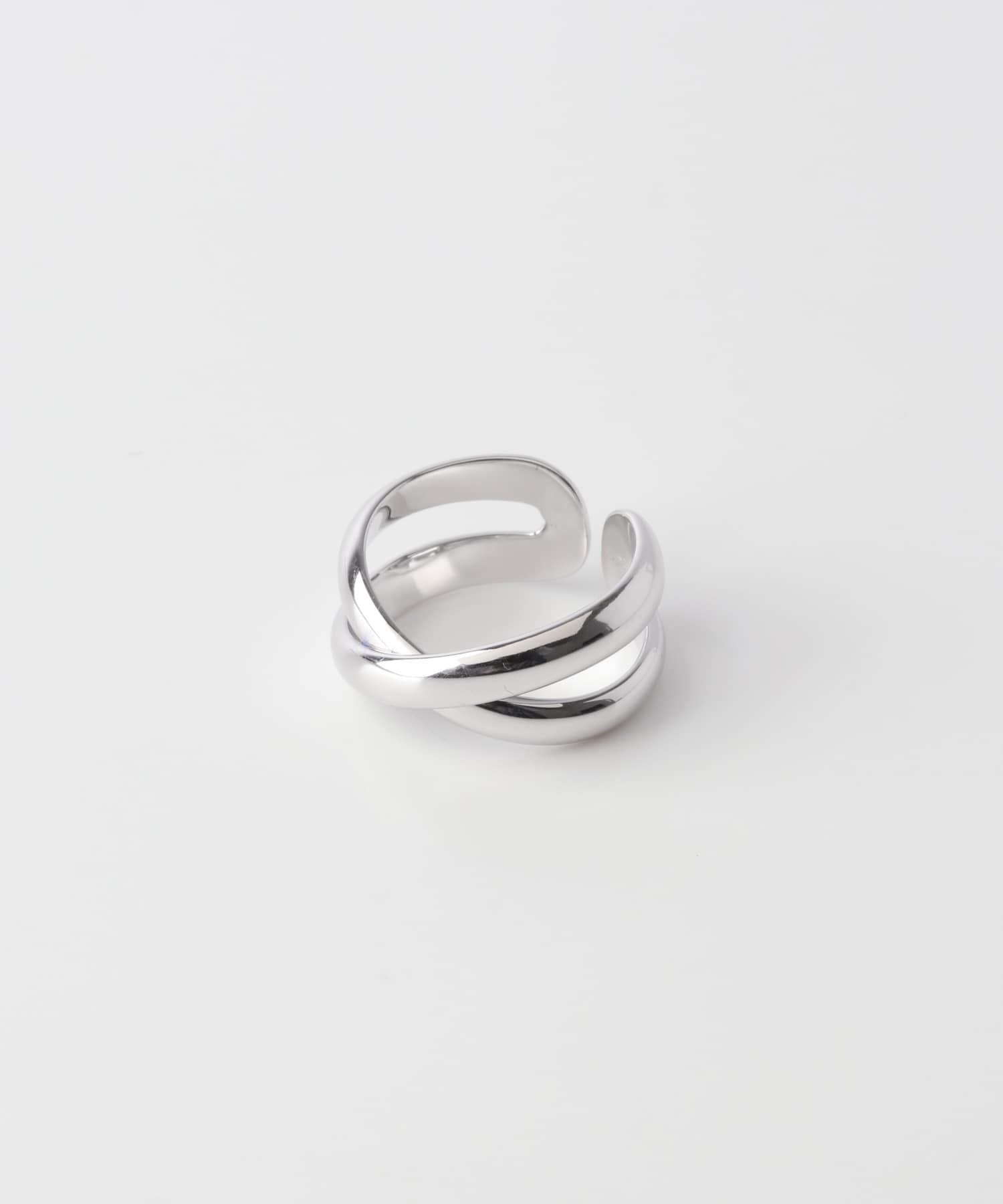 decor『デコール』　Cross ring Silver -