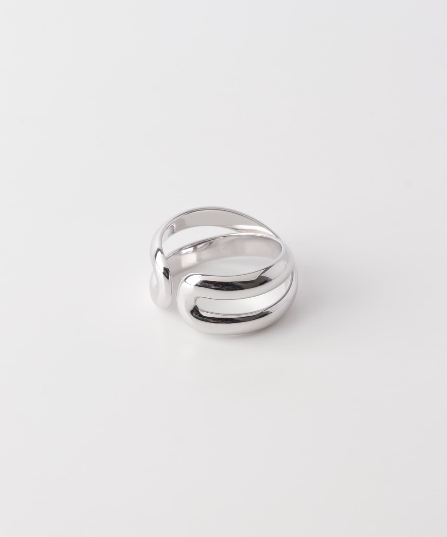 decor『デコール』　Cross ring Silver -