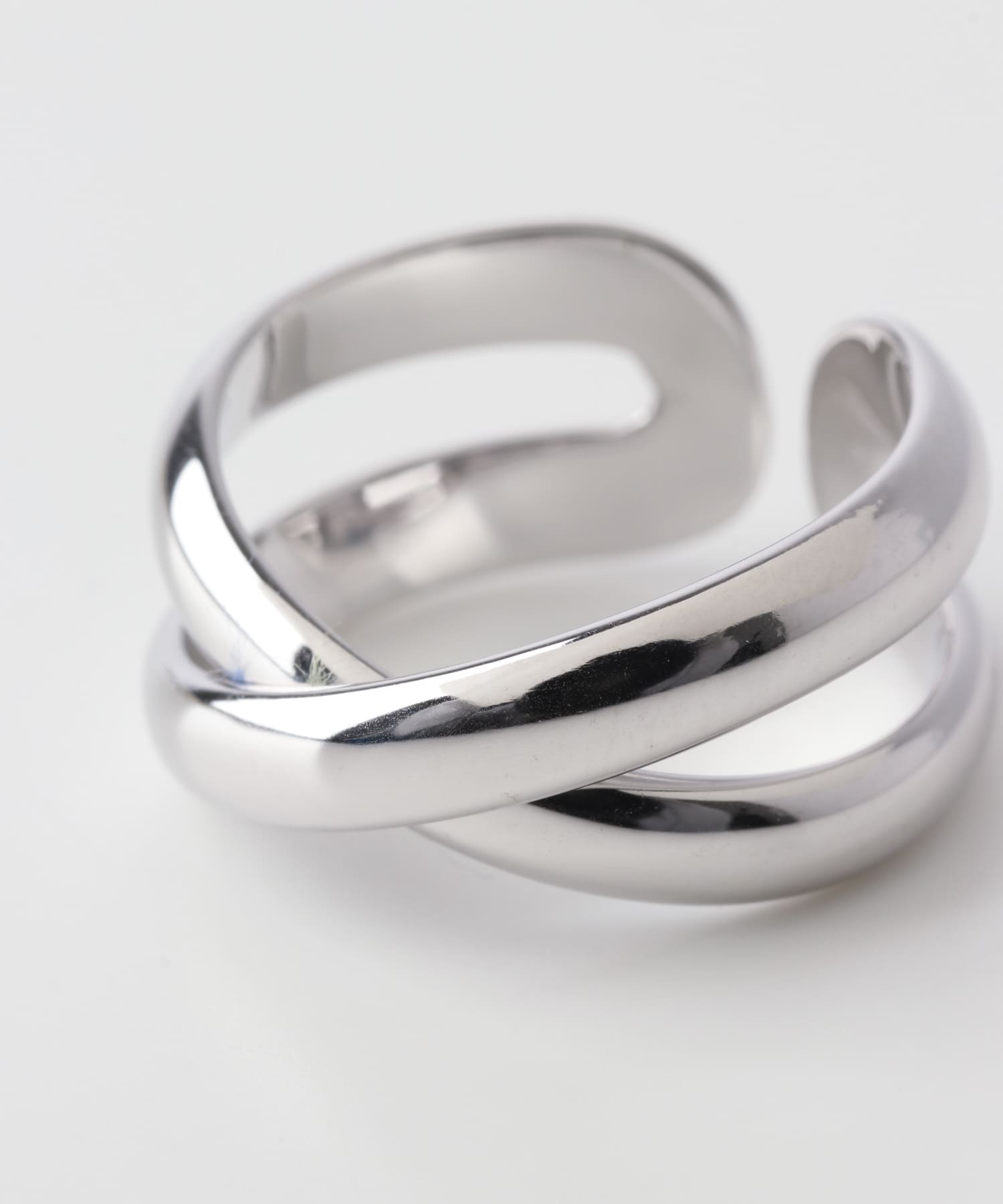 decor『デコール』　Cross ring Silver -
