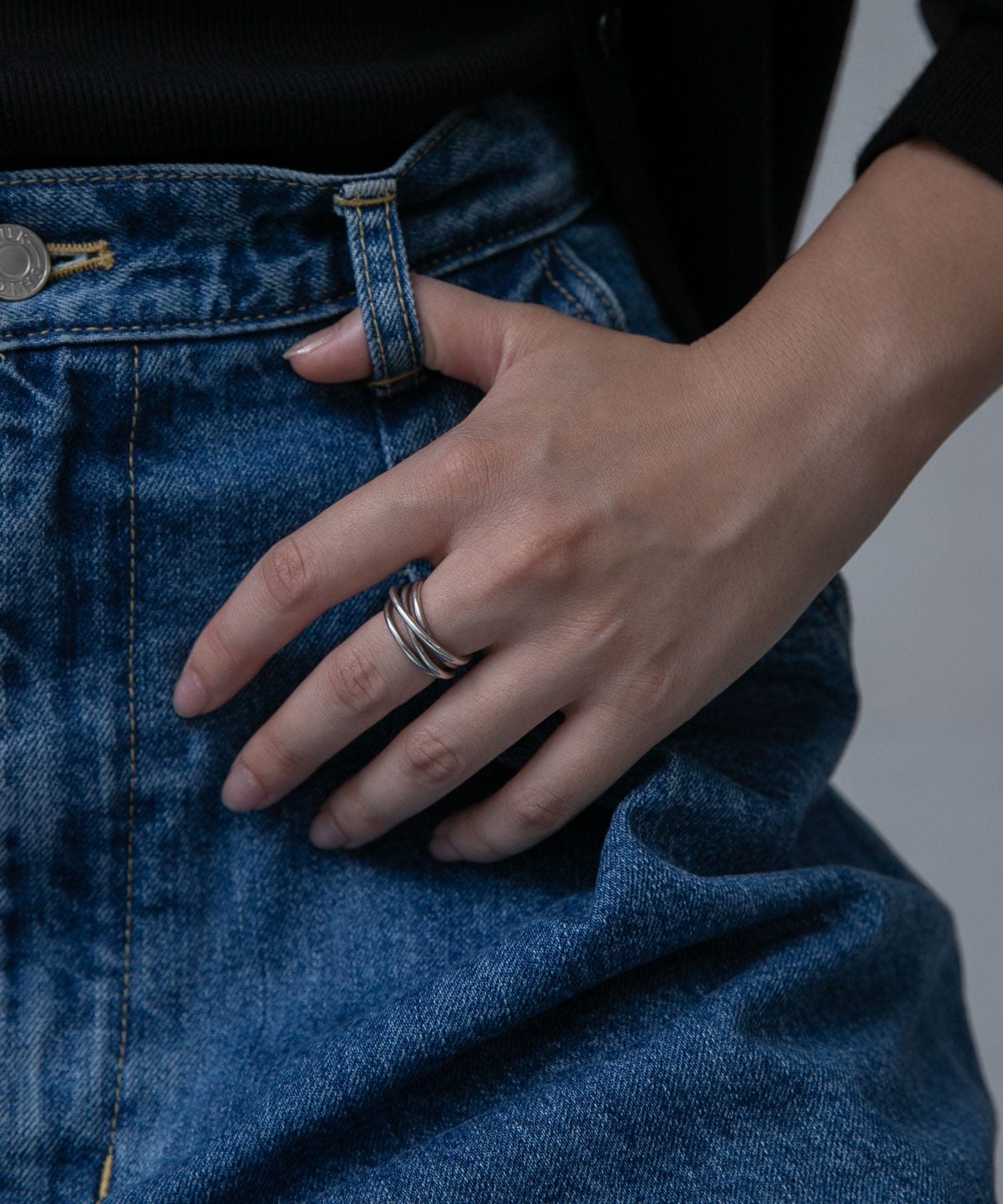 decor『デコール』　Spiral ring Silver -