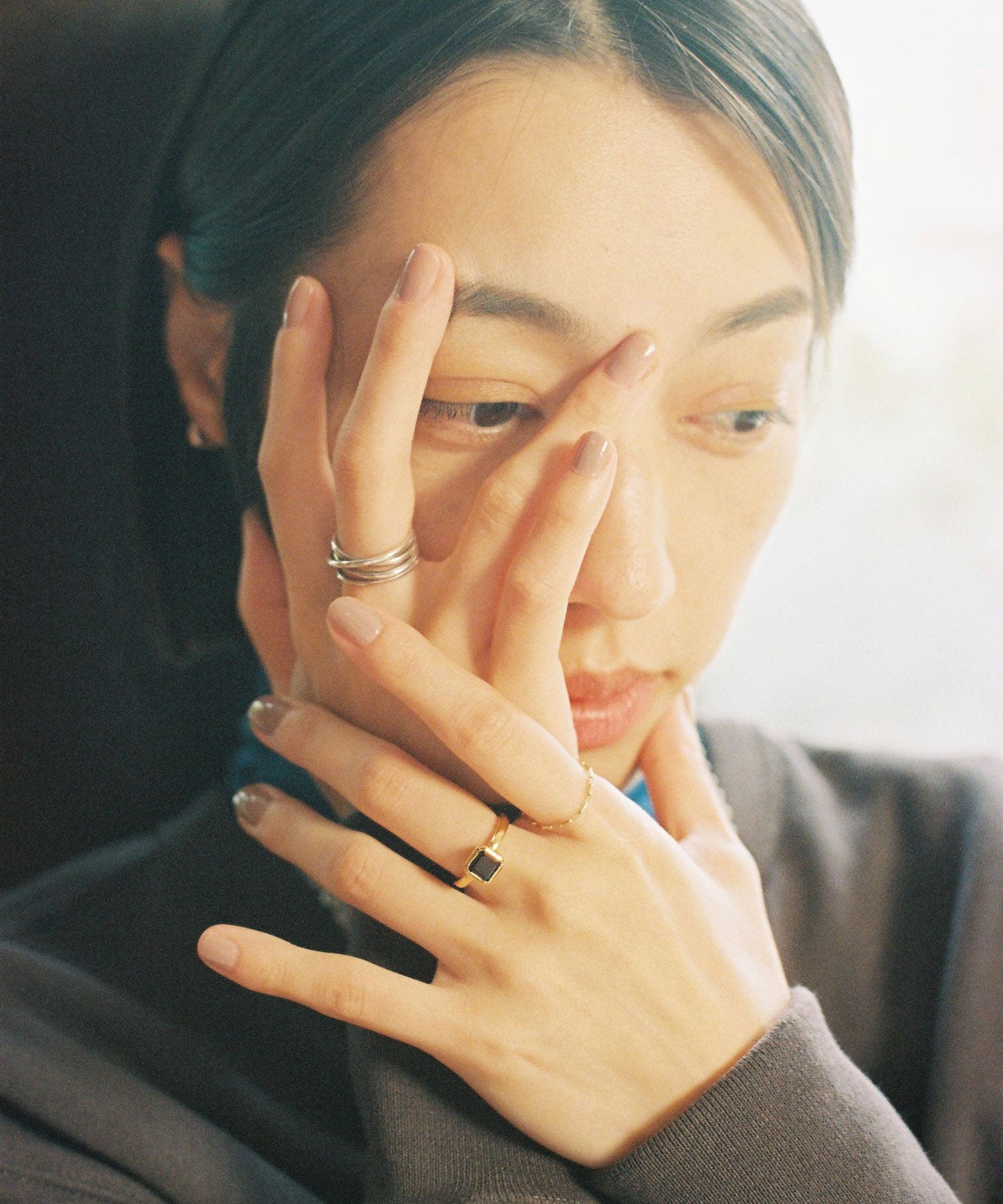 decor『デコール』　Spiral ring Silver -